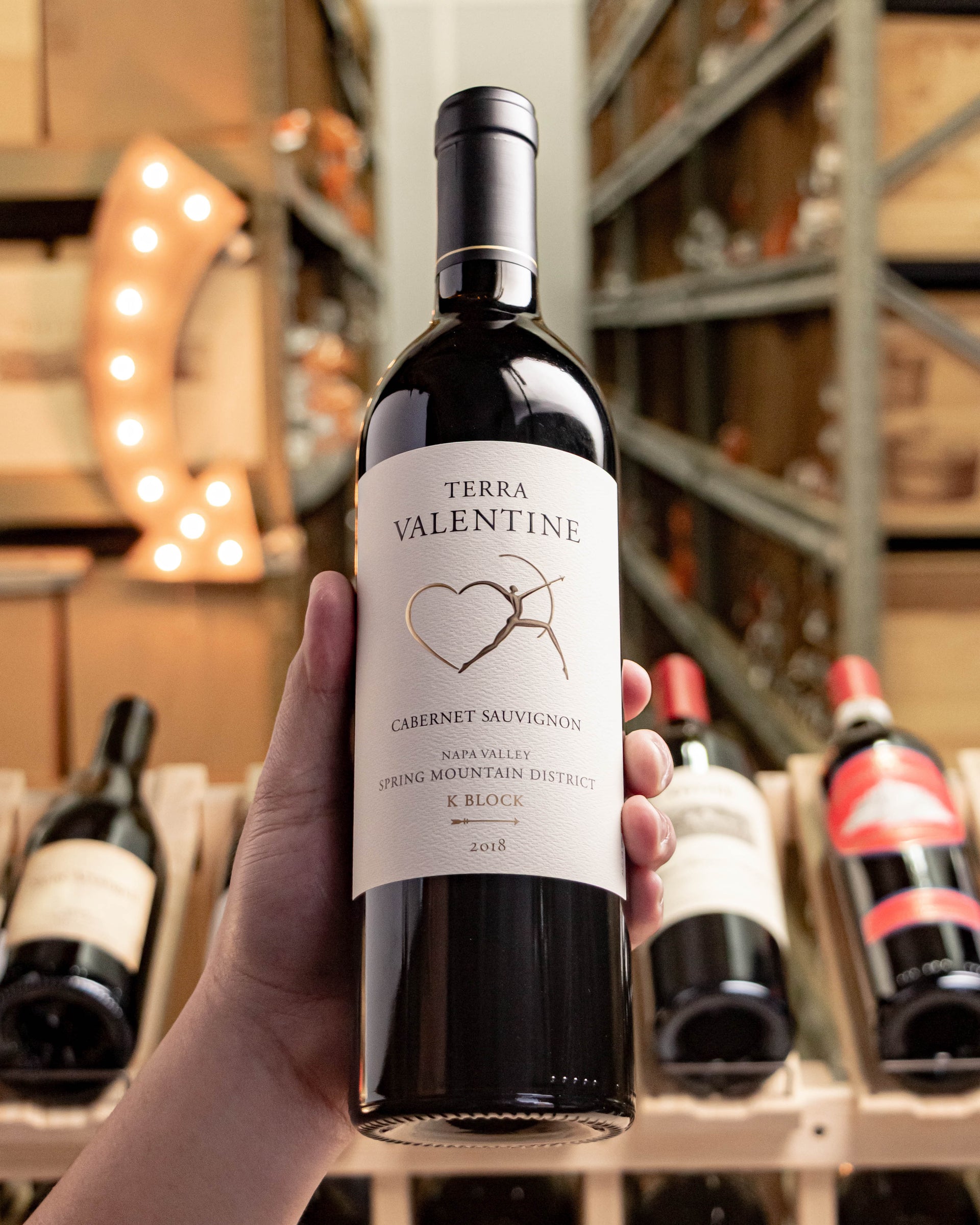 Terra Valentine Cabernet Sauvignon K Block Spring Mountain Napa Valley 2018