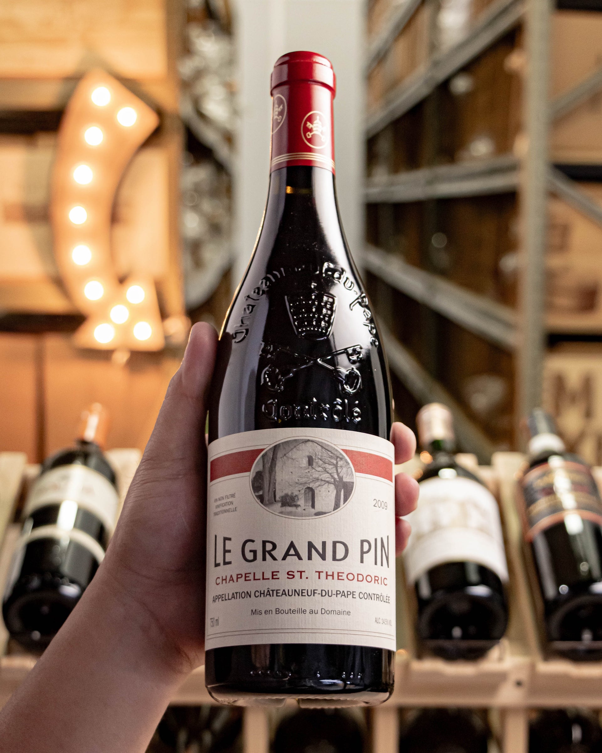 Chapelle Saint Theodoric Châteauneuf-du-Pape Le Grand Pin 2009