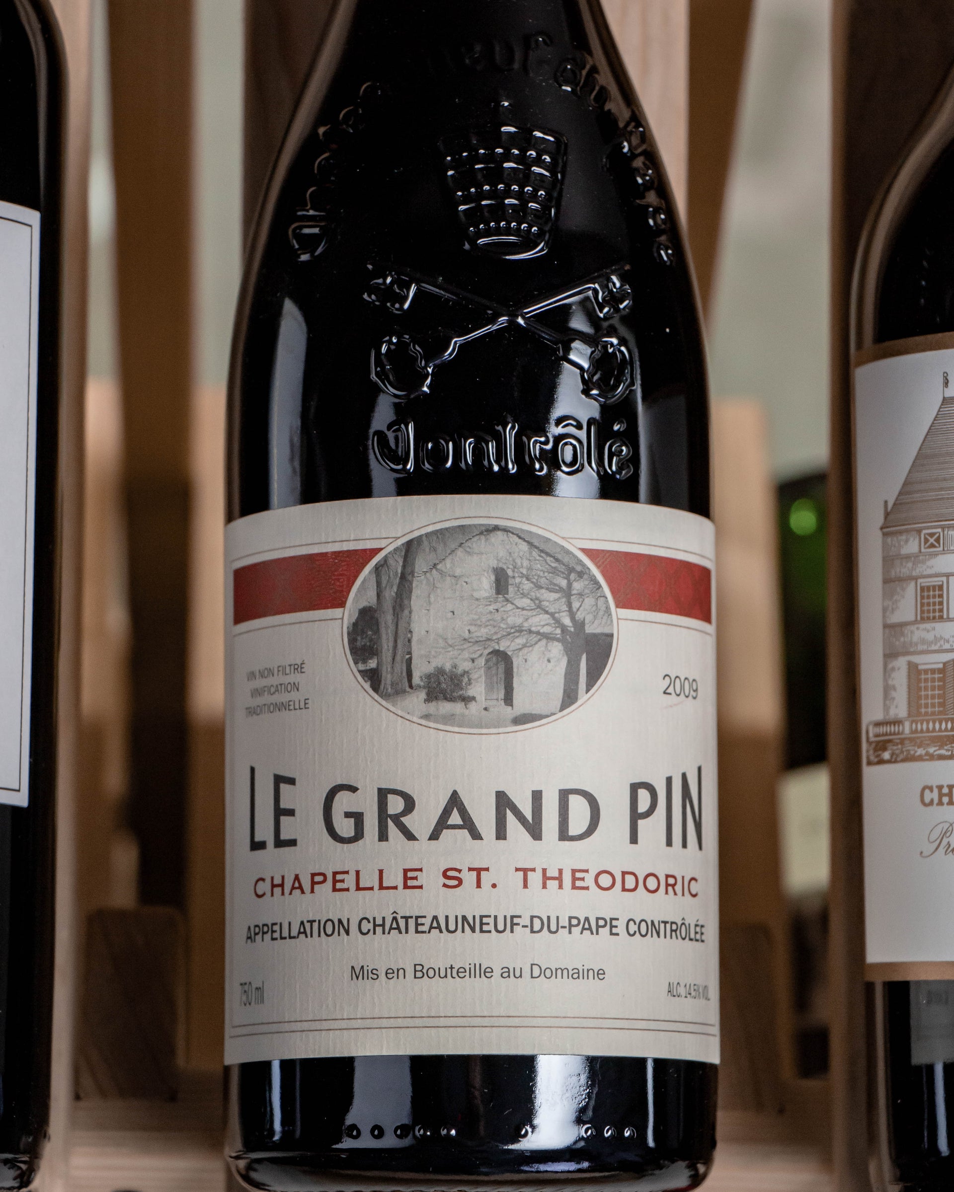 Chapelle Saint Theodoric Châteauneuf-du-Pape Le Grand Pin 2009