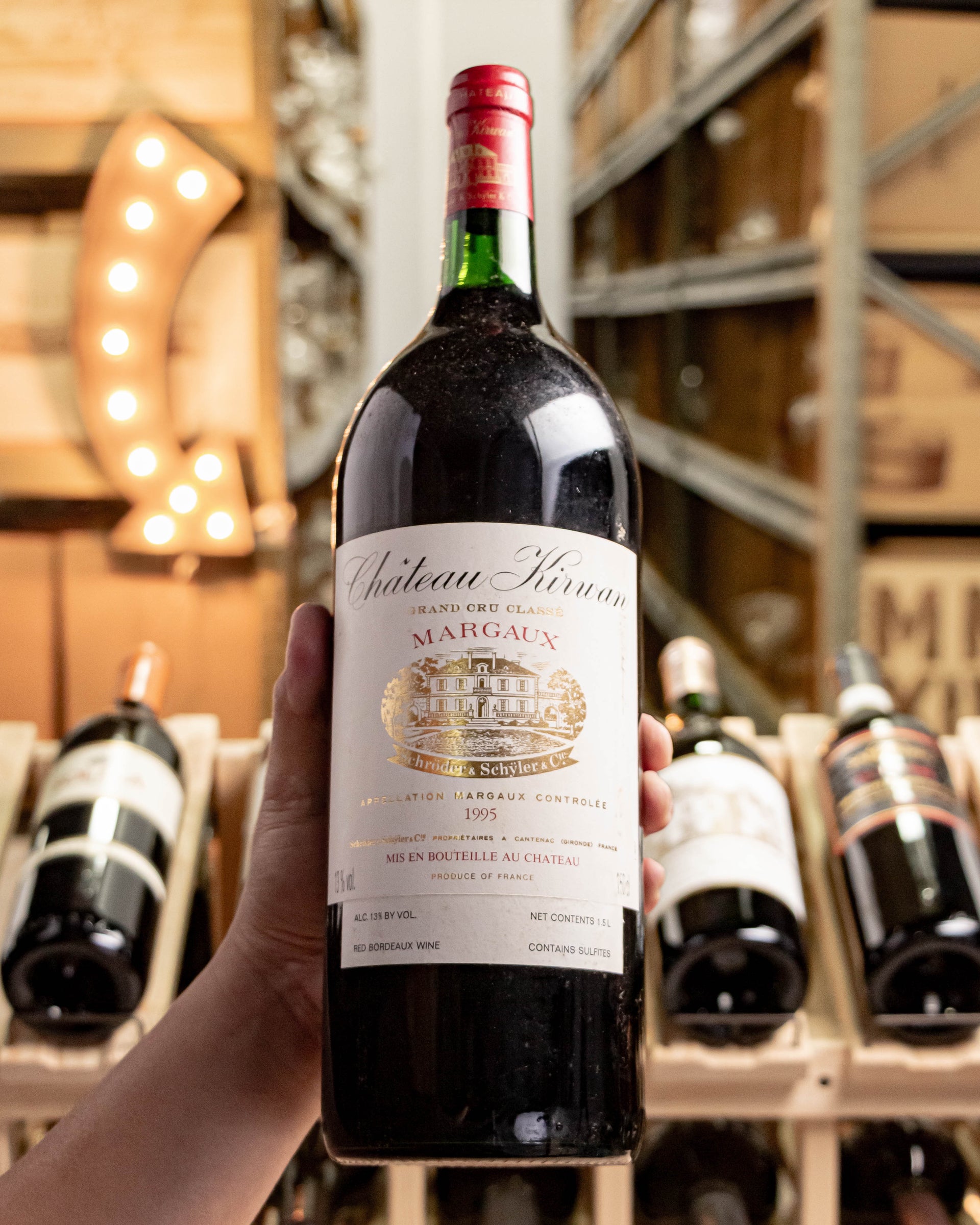 Château Kirwan Schroder and Schyler Margaux Grand Cru Classe 1995 (Magnum 1.5L)