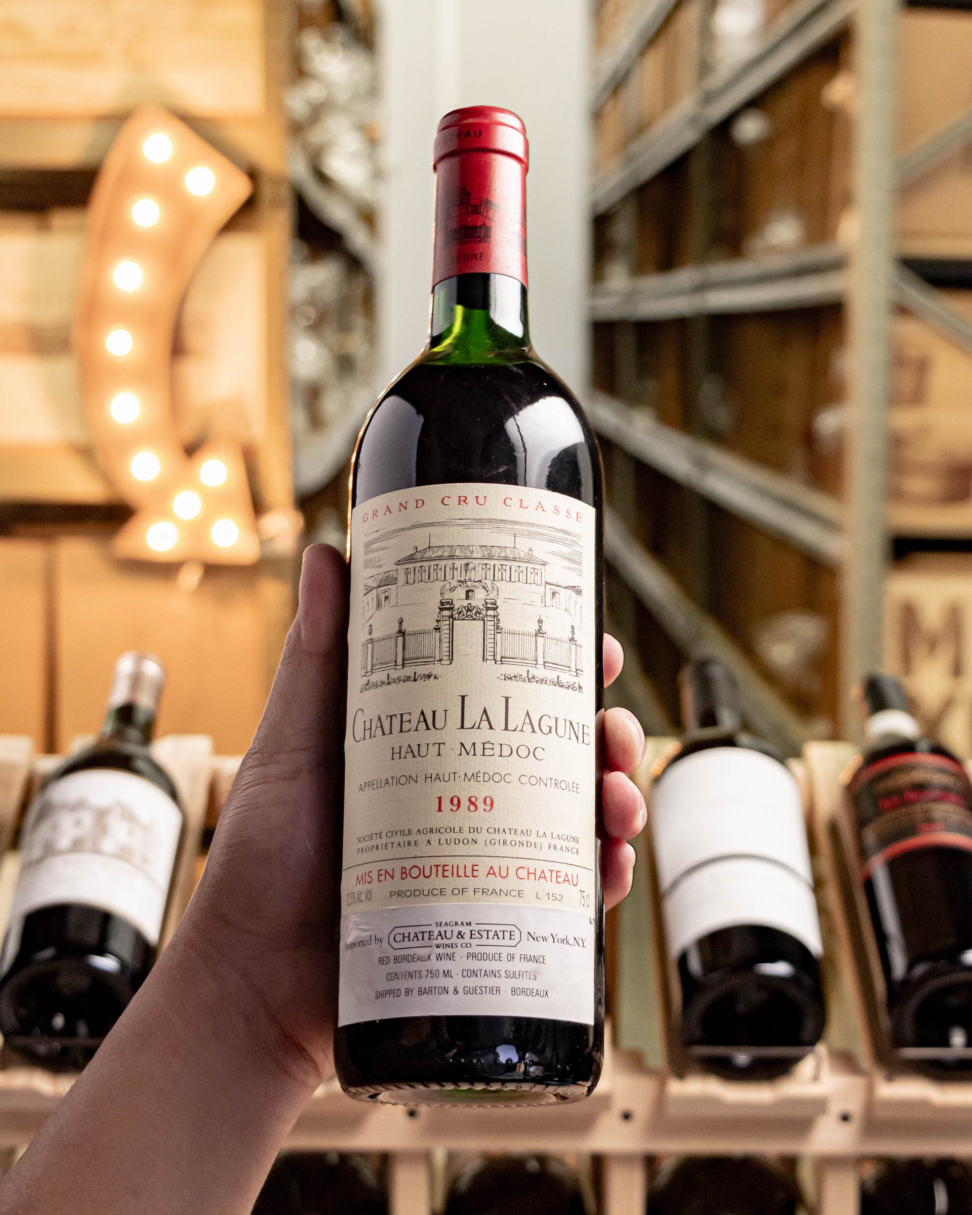 Château La Lagune Haut-Médoc 1989 (lightly scuffed label)