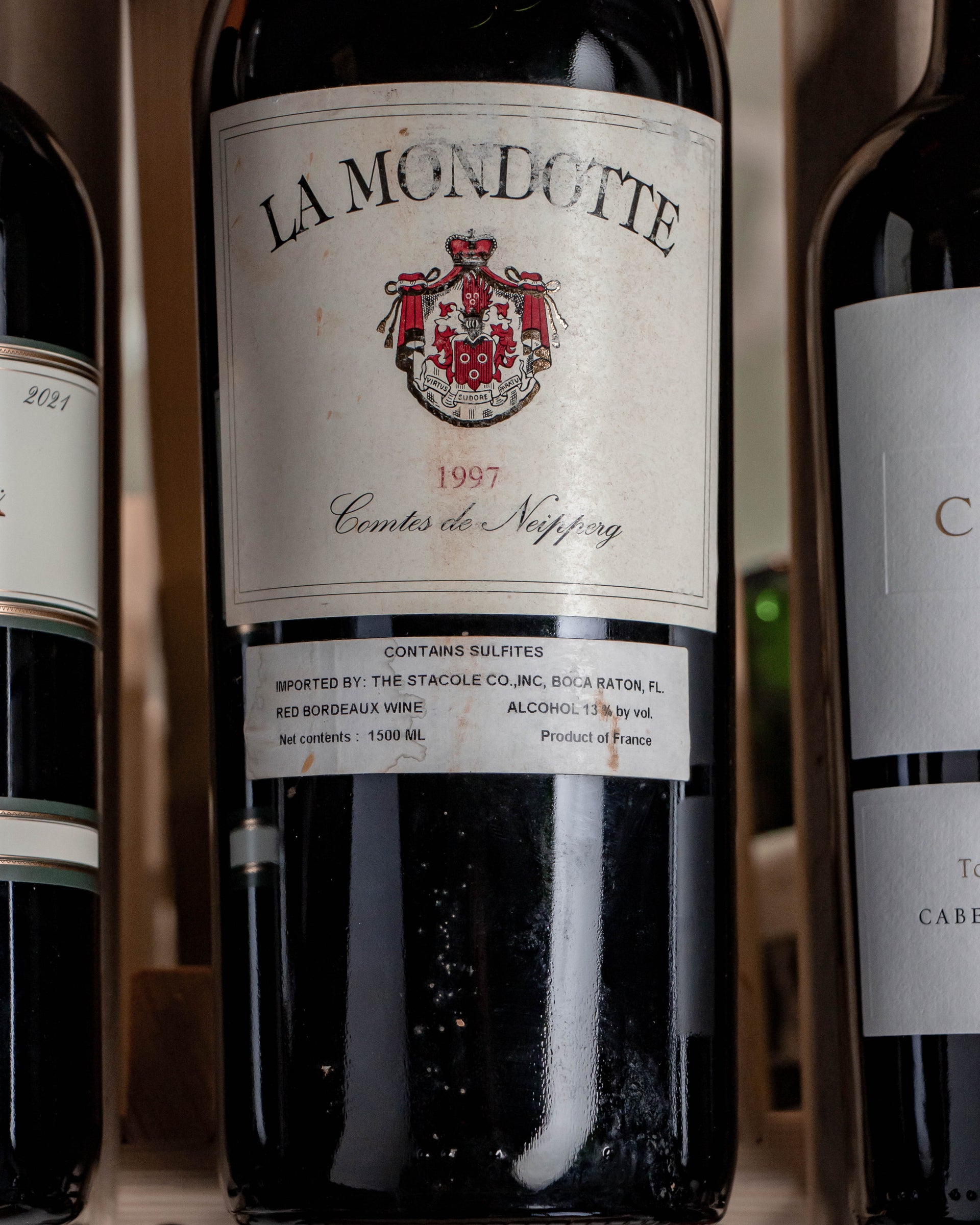 La Mondotte Comtes de Neipperq Saint-Émilion 1997 (Magnum 1.5L) (scuffed label)