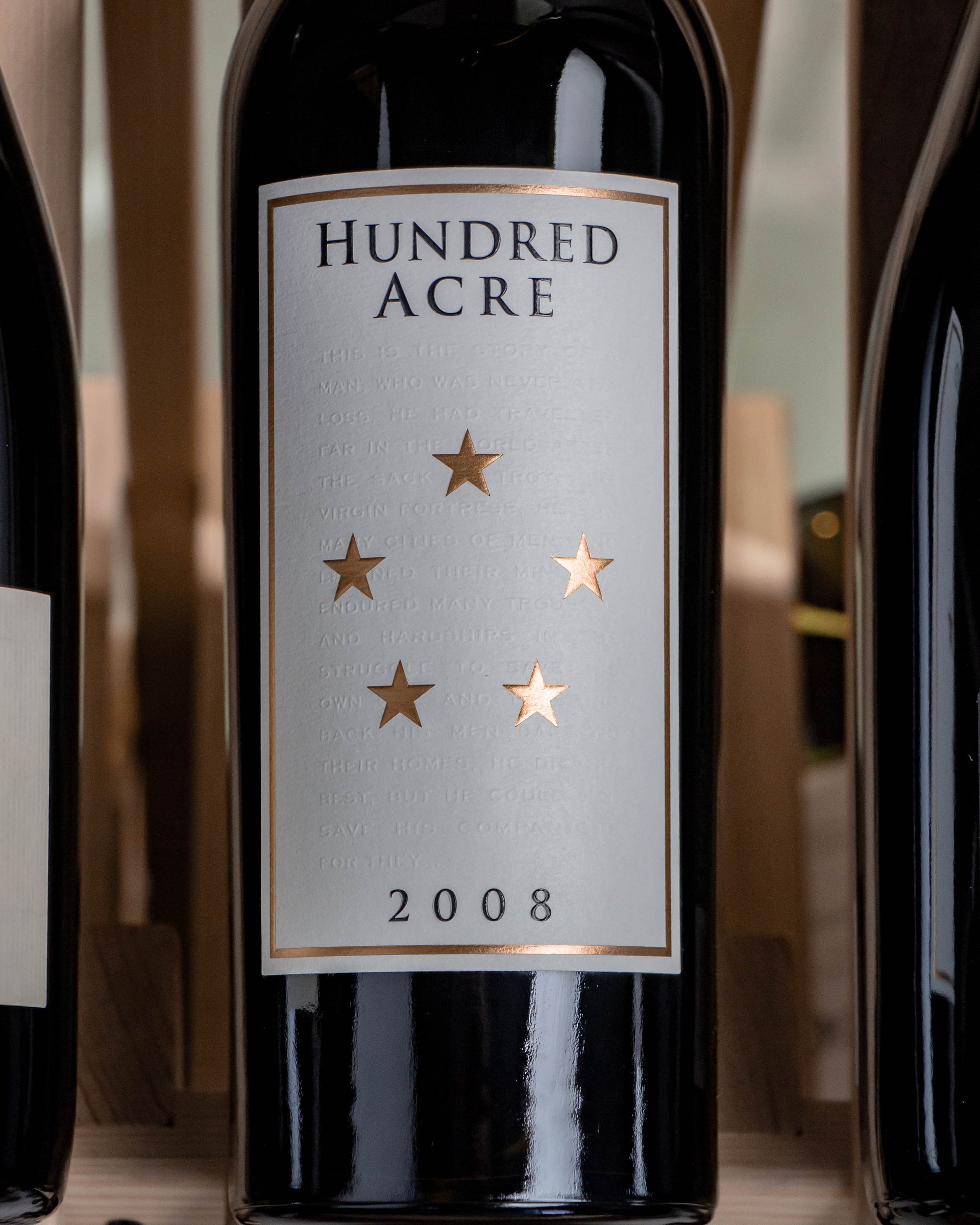 Hundred Acre Vineyard Cabernet Sauvignon Kayli Morgan Vineyard Napa Valley 2008