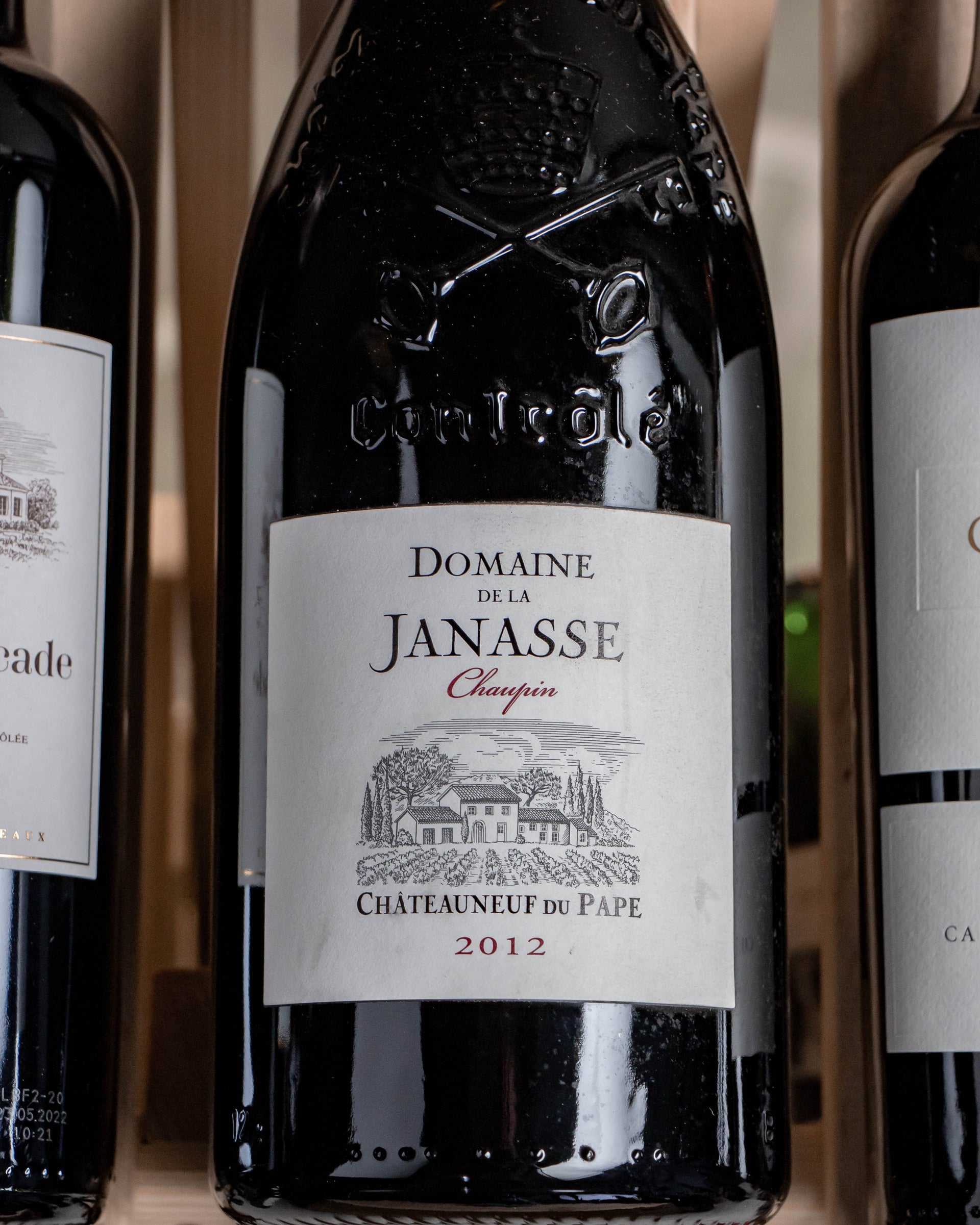 Domaine de la Janasse Châteauneuf-du-Pape Chaupin 2012 (Magnum 1.5L) (stained label)