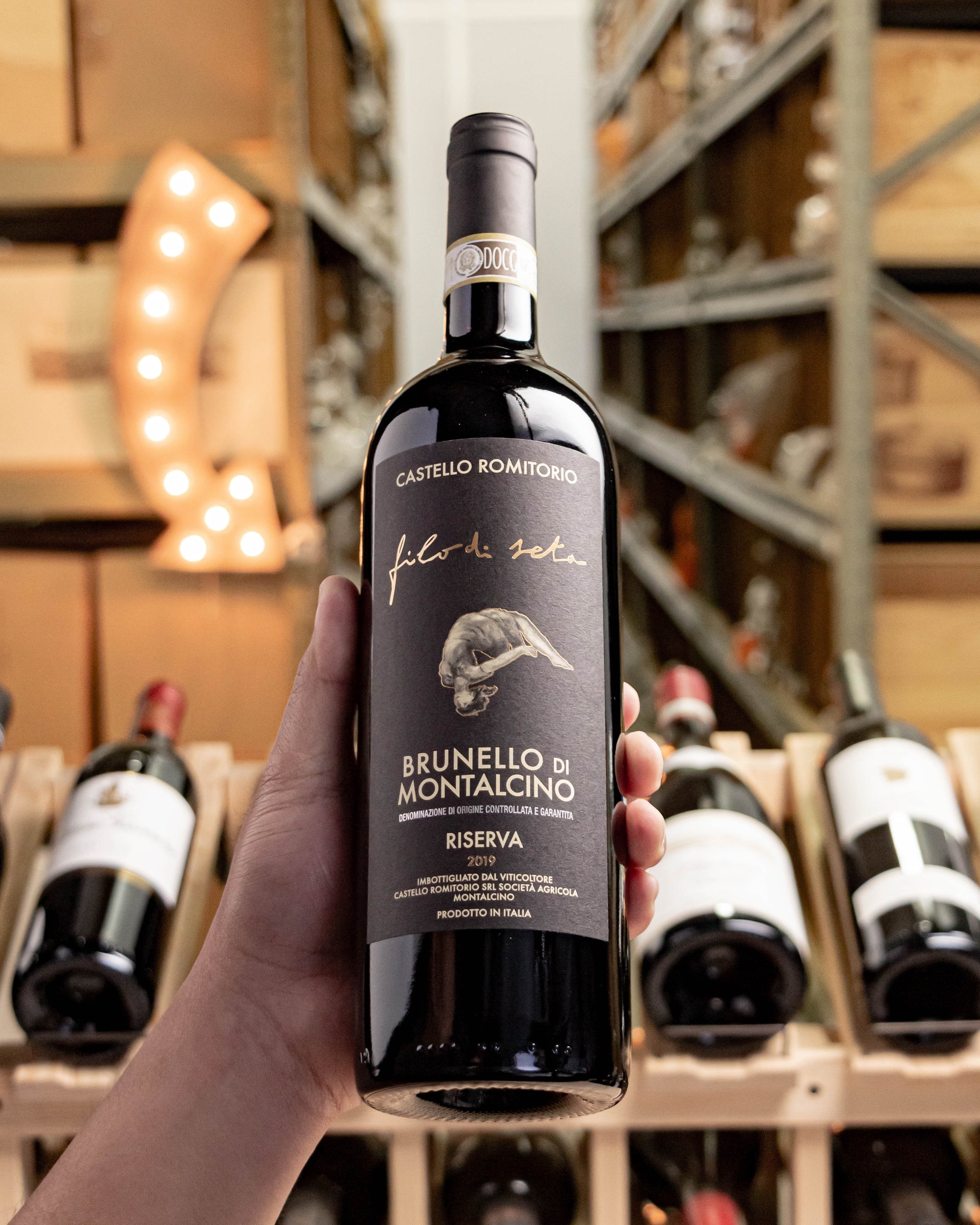 Castello di Romitorio Brunello di Montalcino Filo di Seta Riserva 2019