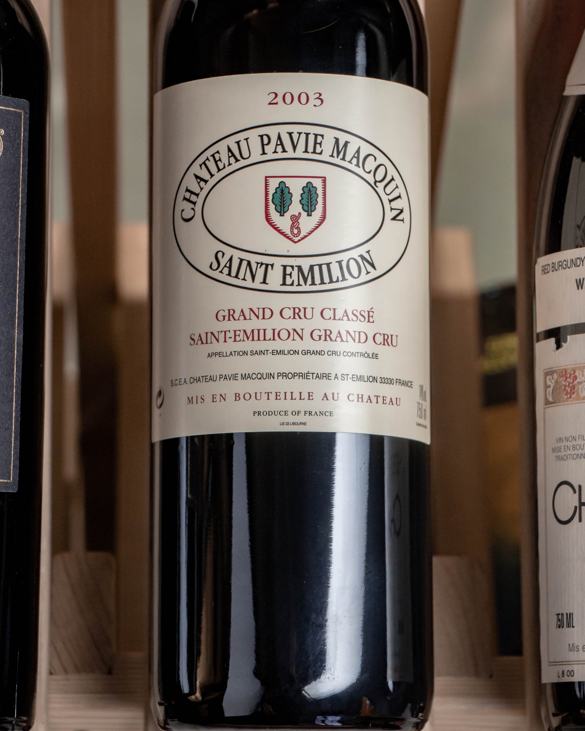 Château Pavie-Macquin Saint-Émilion Grand Cru Classé 2003