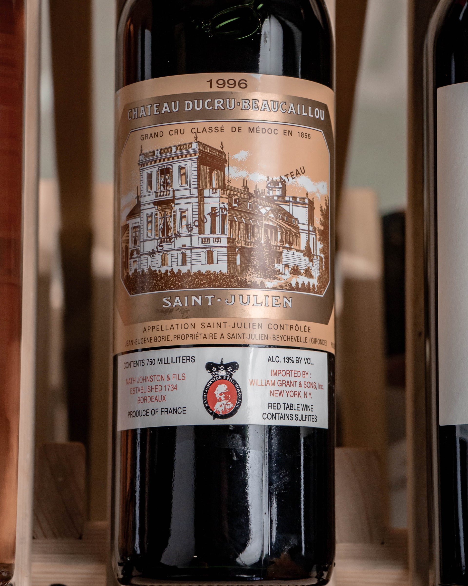 Château Ducru-Beaucaillou Saint-Julien Grand Cru Classé 1996