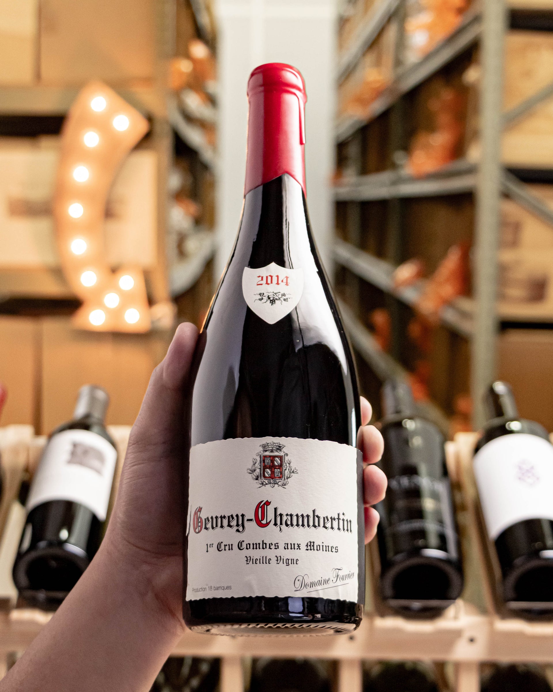 Domaine Fourrier Gevrey-Chambertin Combe aux Moines Vieilles Vignes Premier Cru 2014