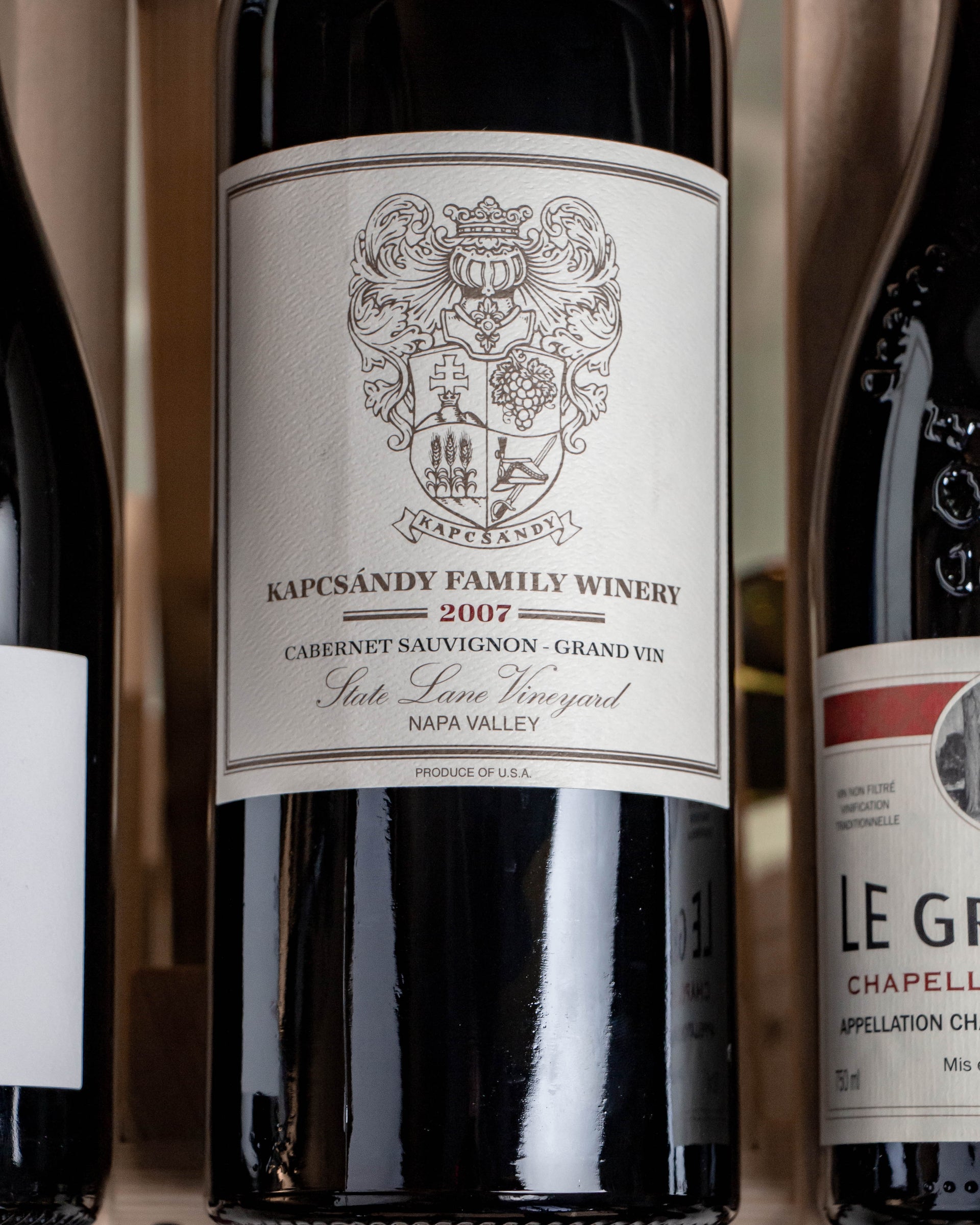 Kapcsándy Cabernet Sauvignon Grand Vin State Lane Vineyard Yountville Napa Valley 2007 (Magnum 1.5L)