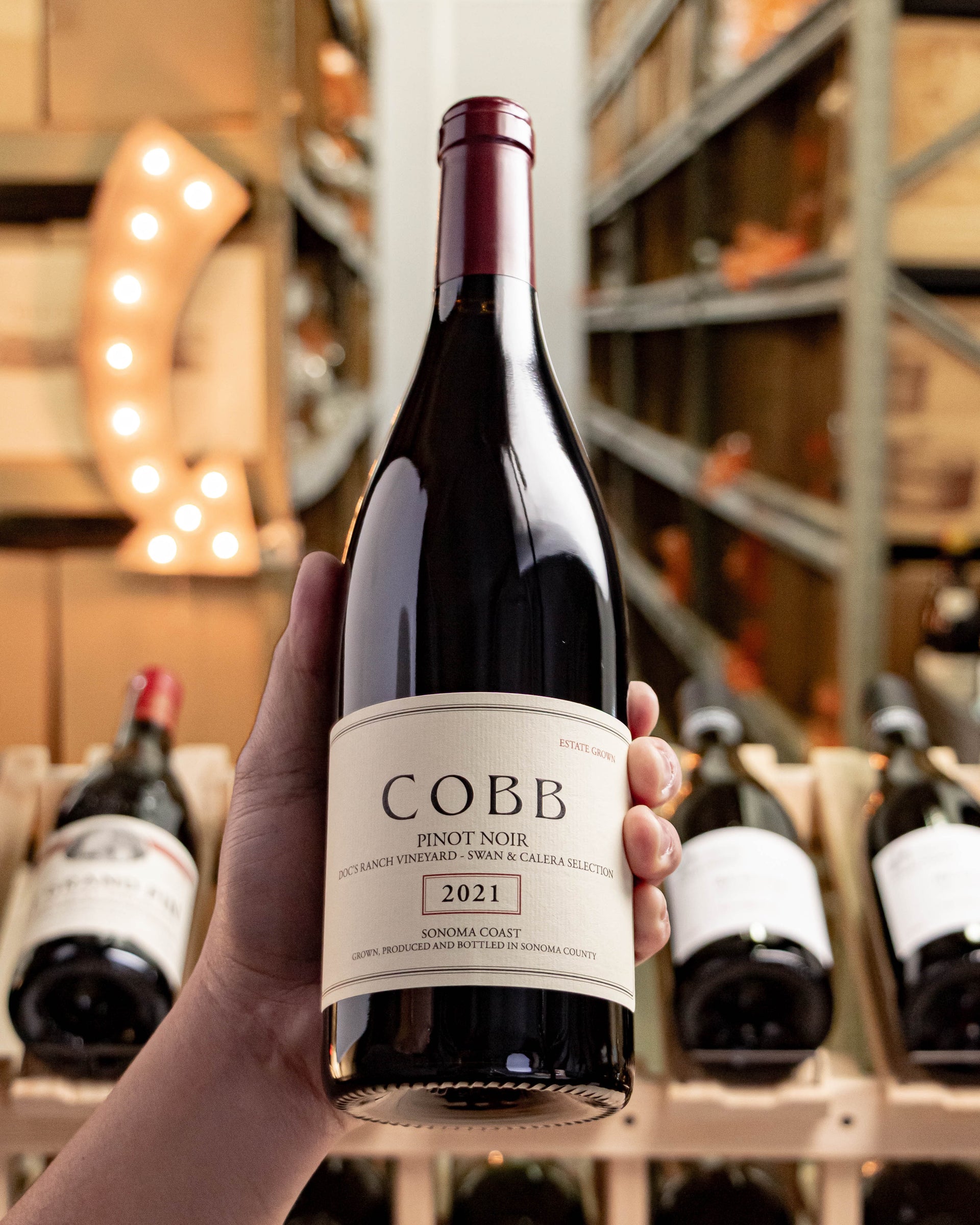 Cobb Pinot Noir Docs Ranch Swan & Calera Clone Selection Sonoma Coast 2021