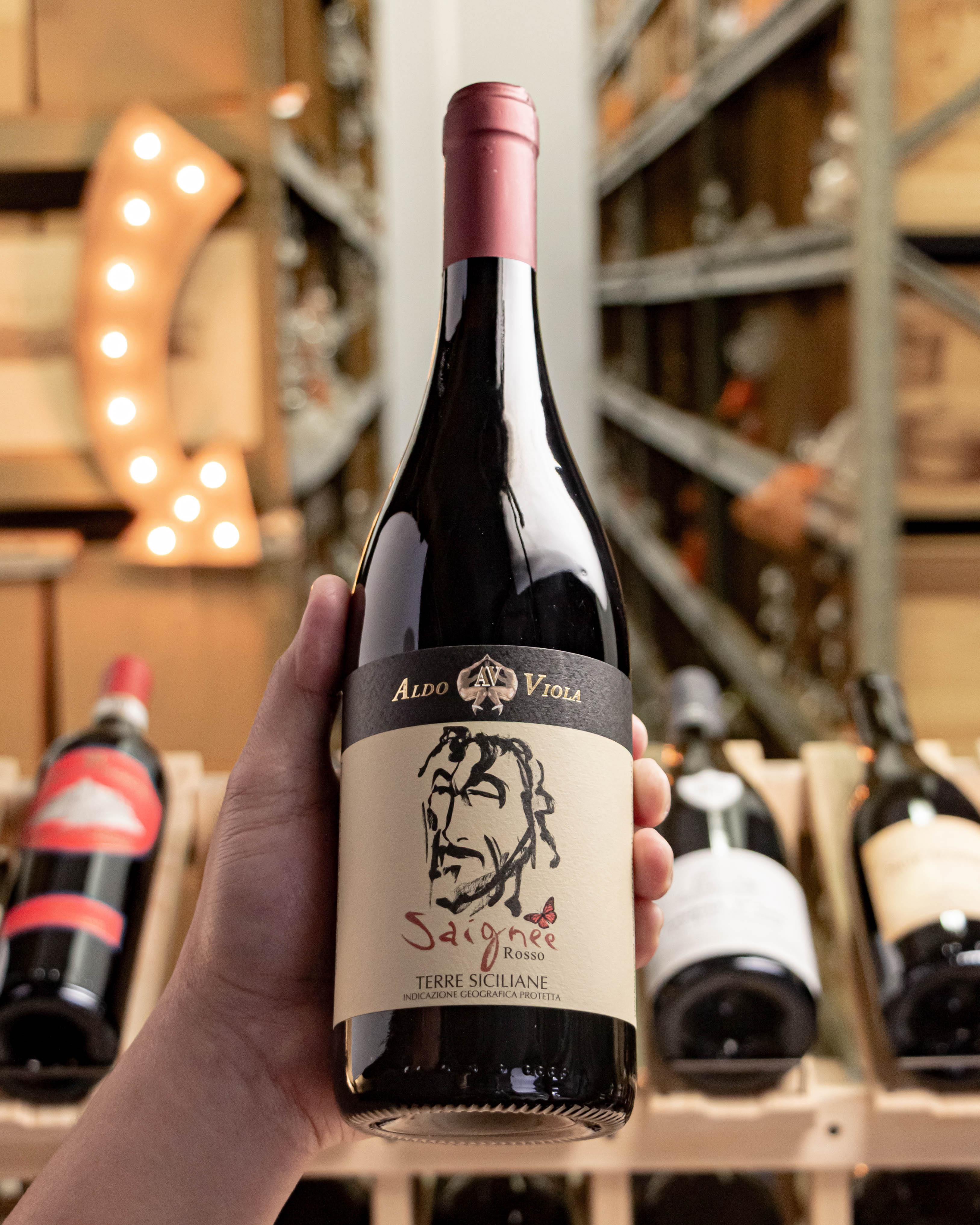 Aldo Viola Rosso Saignee Terre Siciliane Sicily 2019 – First