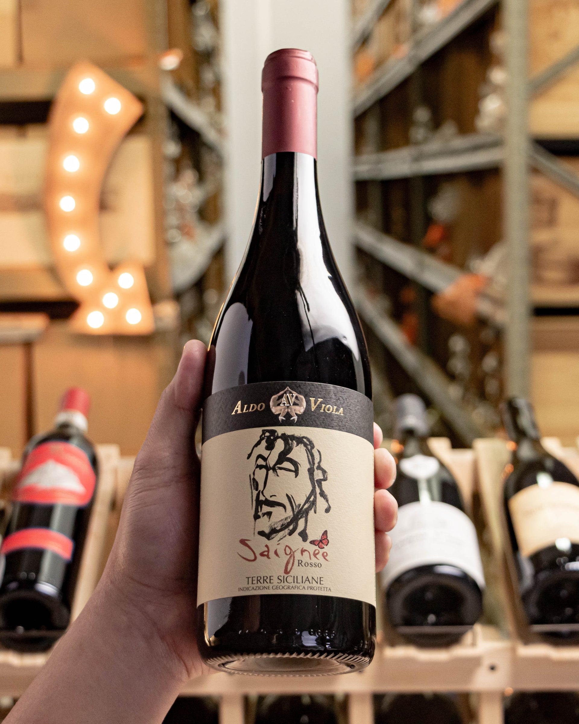 Aldo Viola Rosso Saignee Terre Siciliane Sicily 2019