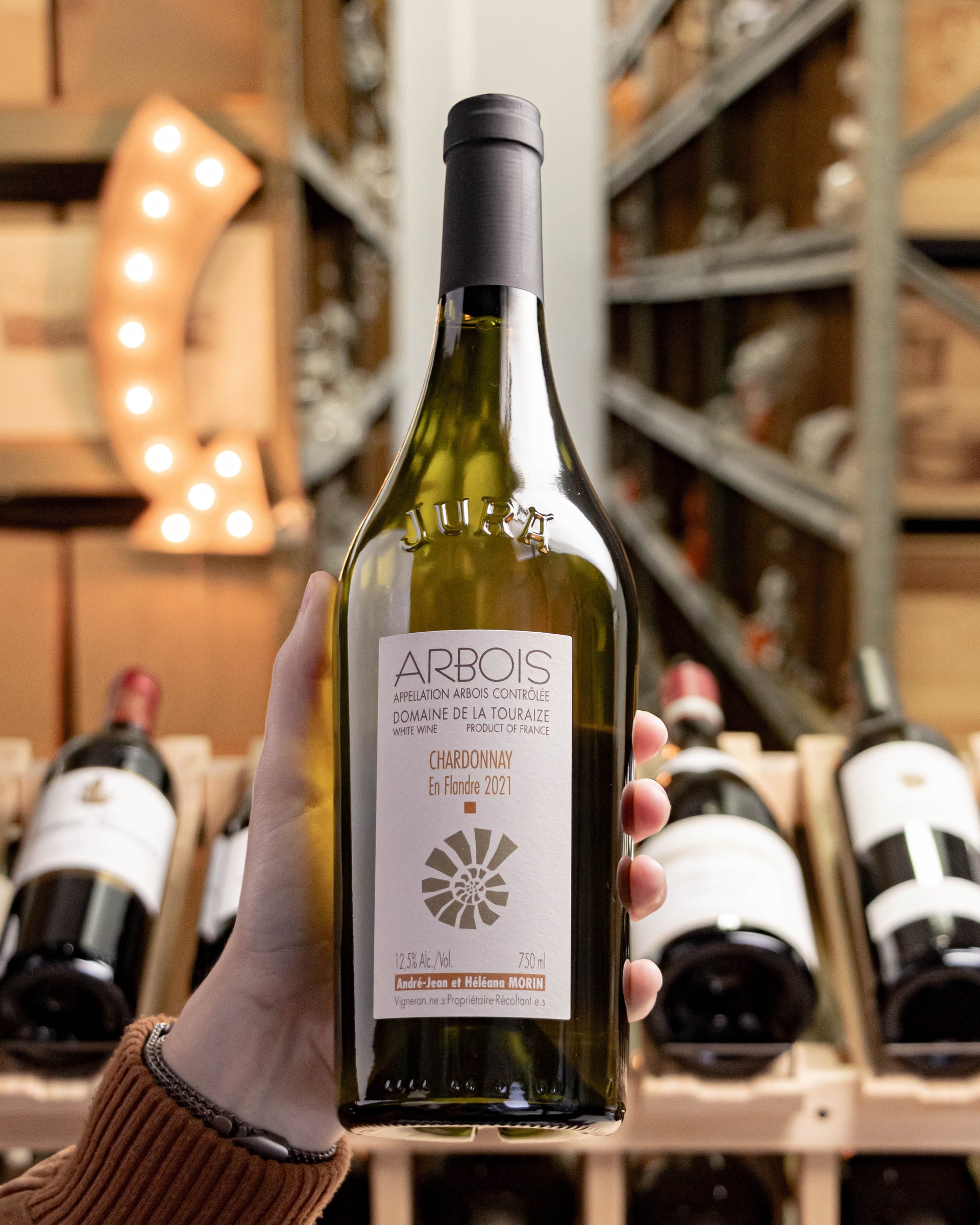 Domaine de la Touraize Arbois Chardonnay En Flandre Jura 2021
