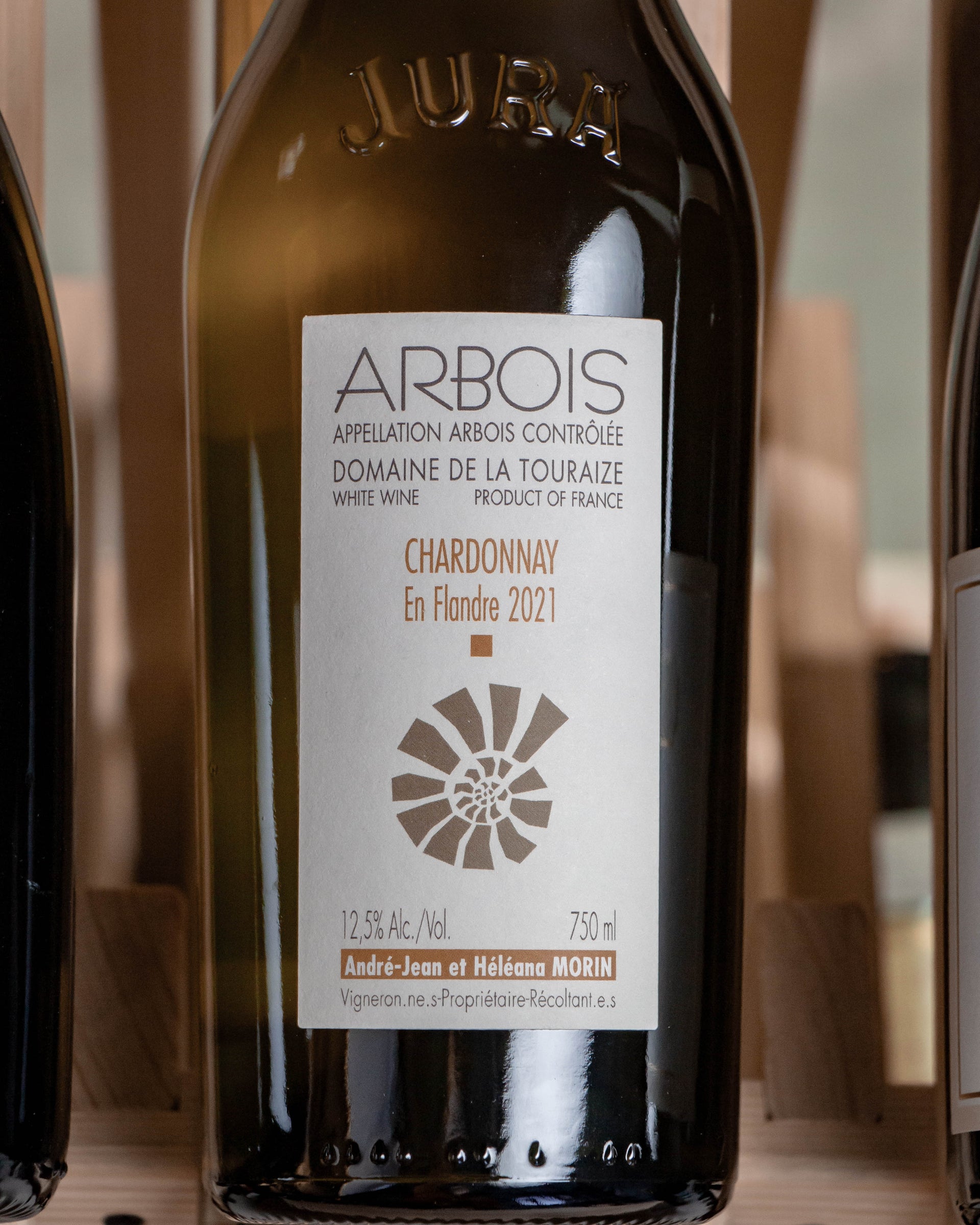Domaine de la Touraize Arbois Chardonnay En Flandre Jura 2021