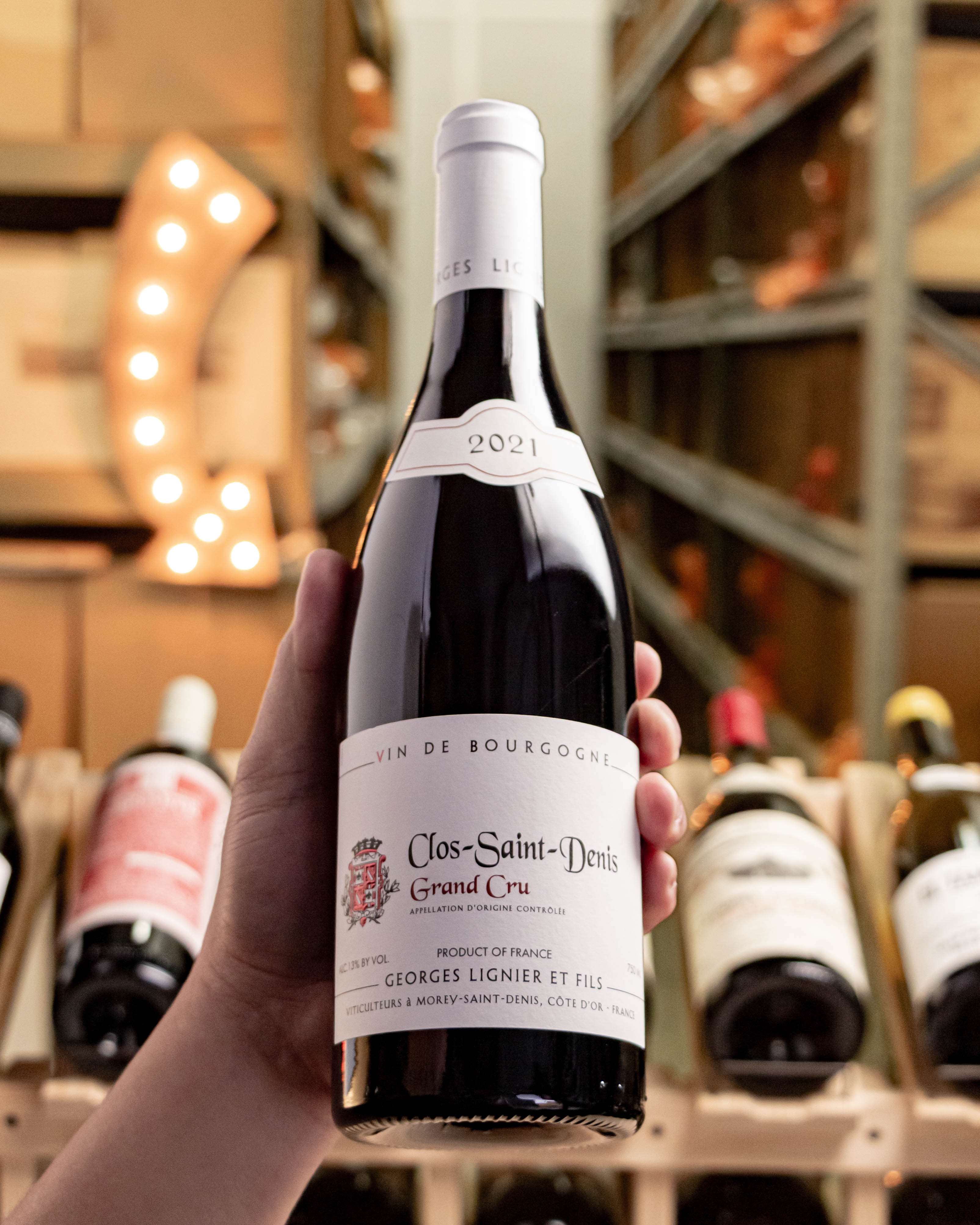 Georges Lignier & Fils Clos Saint-Denis Grand Cru 2021 – First