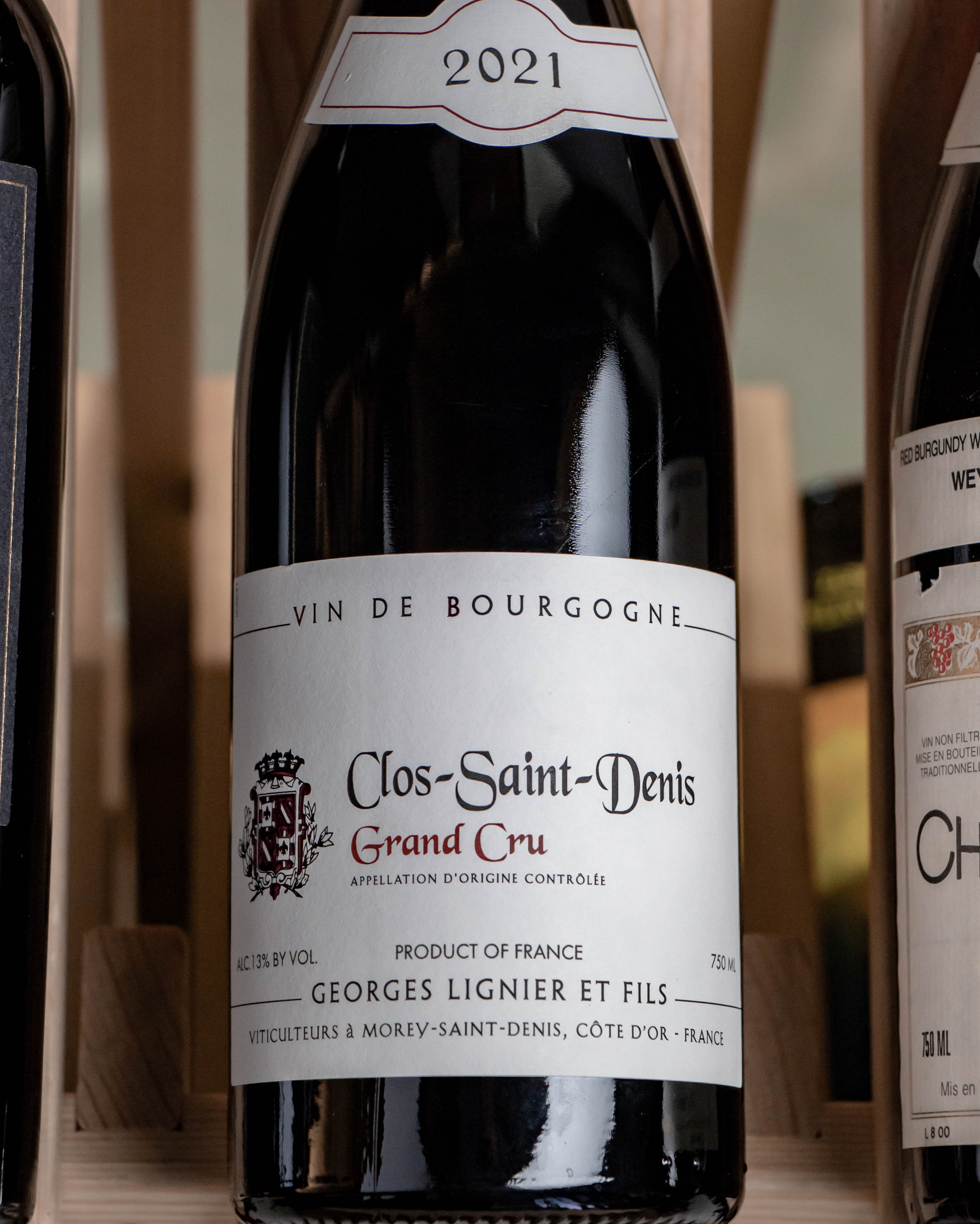クロ・サン・ドゥニ 2020 Georges Lignier & Fils Clos Saint-Denis Grand Cru 2021 – First