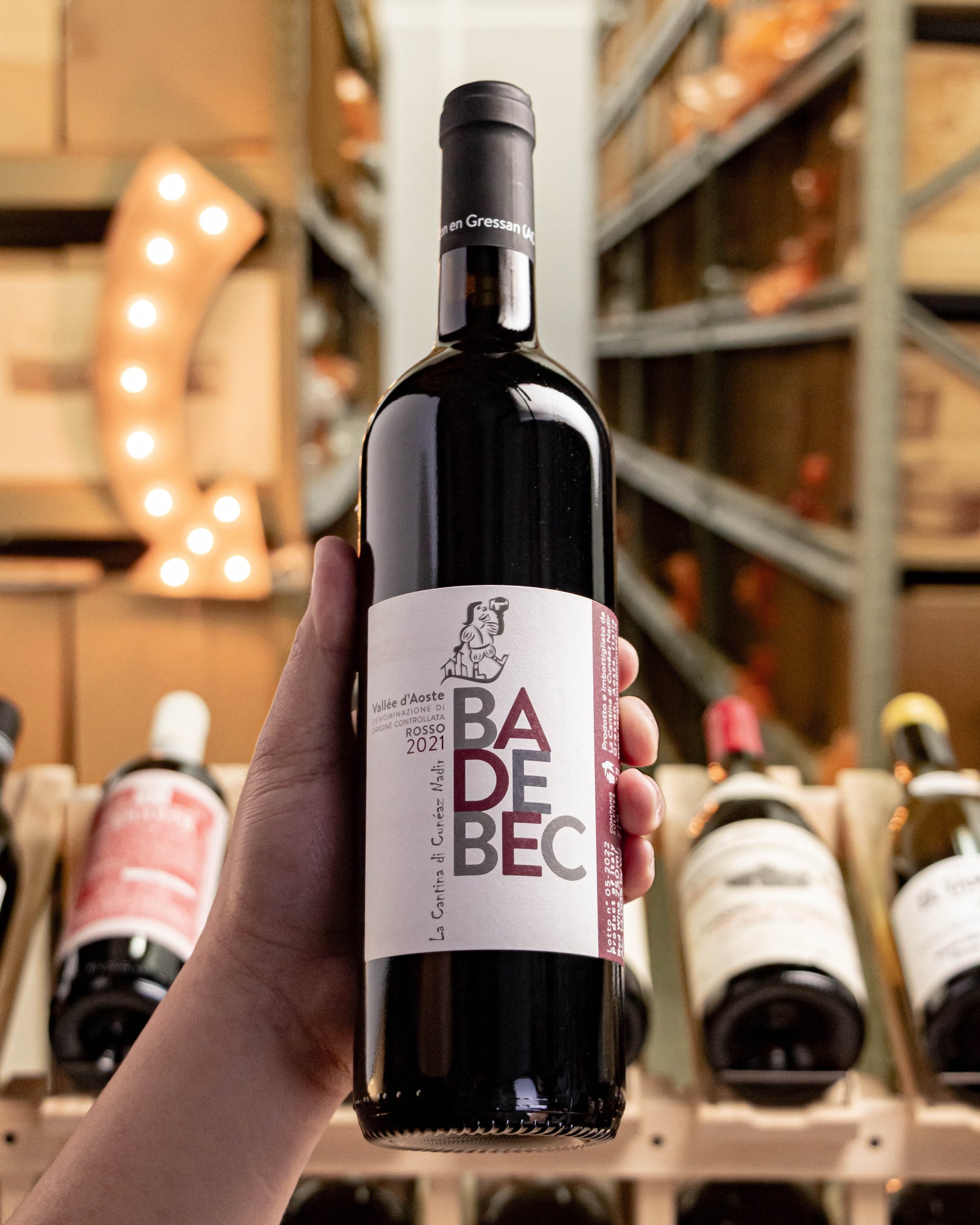 La Cantina di Cuneaz Nadir Rosso Badebec Vallee d'Aoste 2021