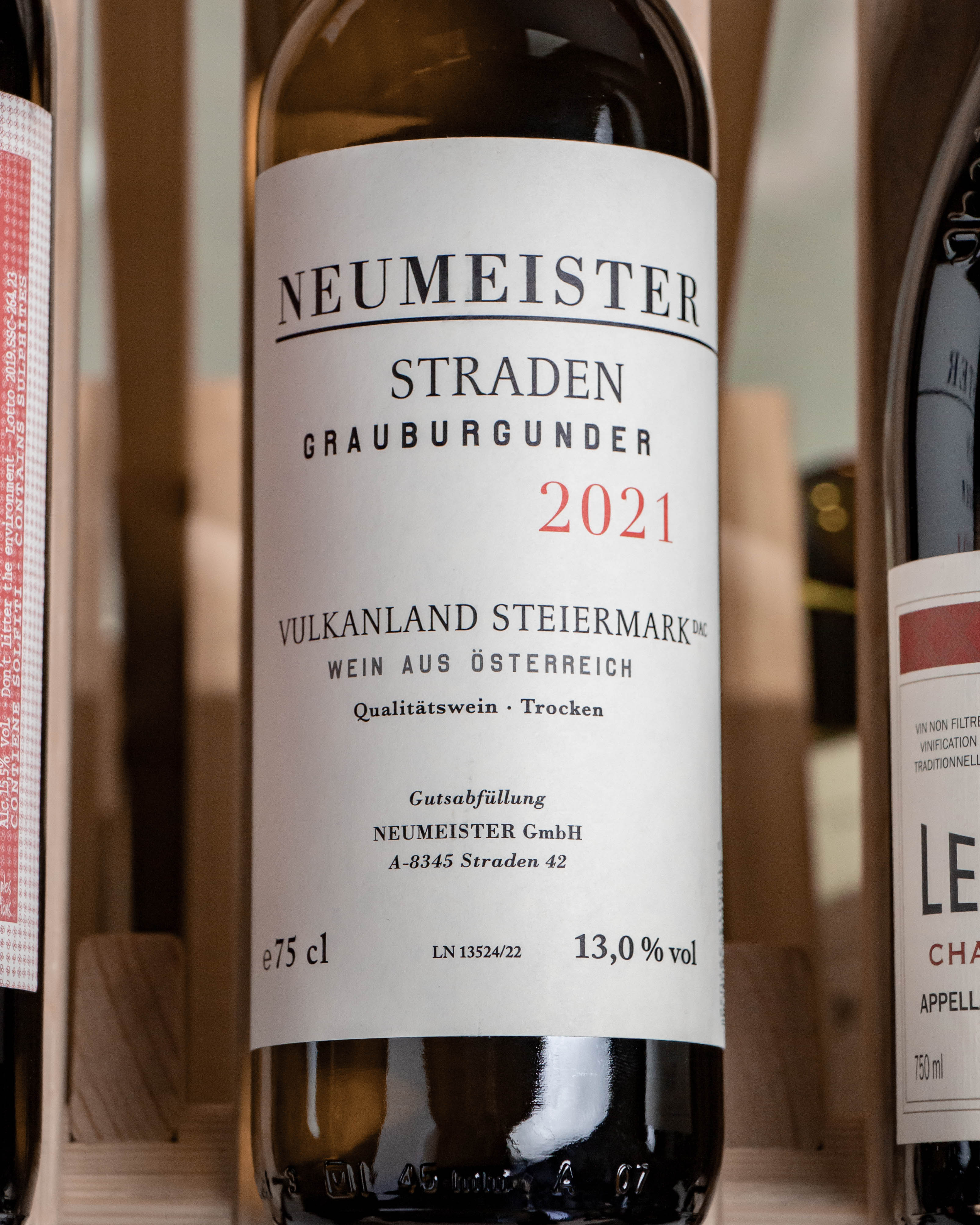 Weingut Neumeister Grauburgunder Straden Vulkanland Steiermark