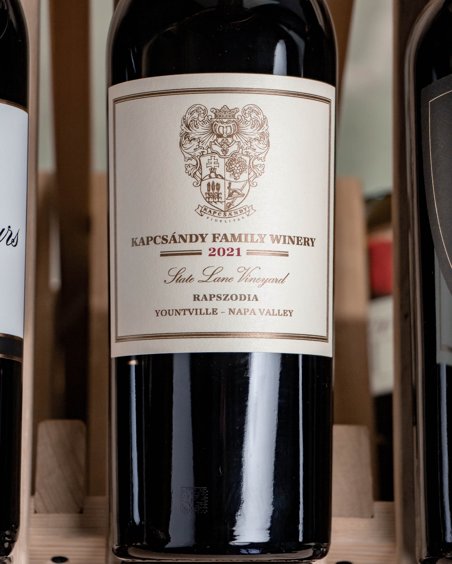 Kapcsándy Cabernet Franc Rapszodia Yountville Napa Valley 2021