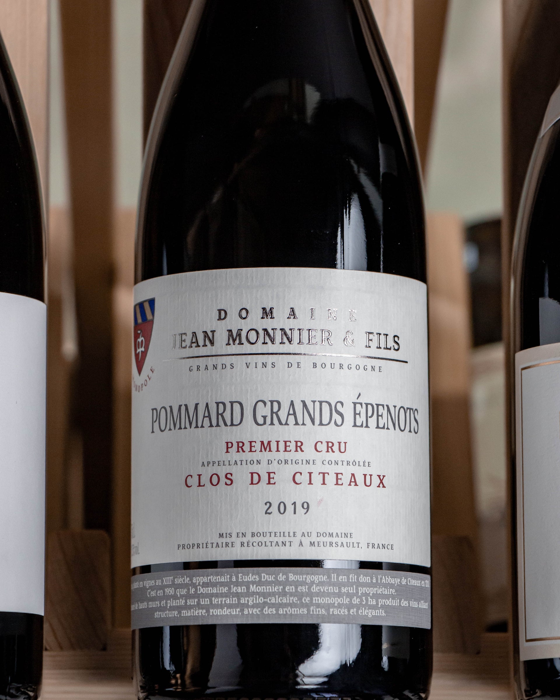 Domaine Jean Monnier et Fils Clos de Citeaux Grand Épenots Premier Cru Pommard 2019