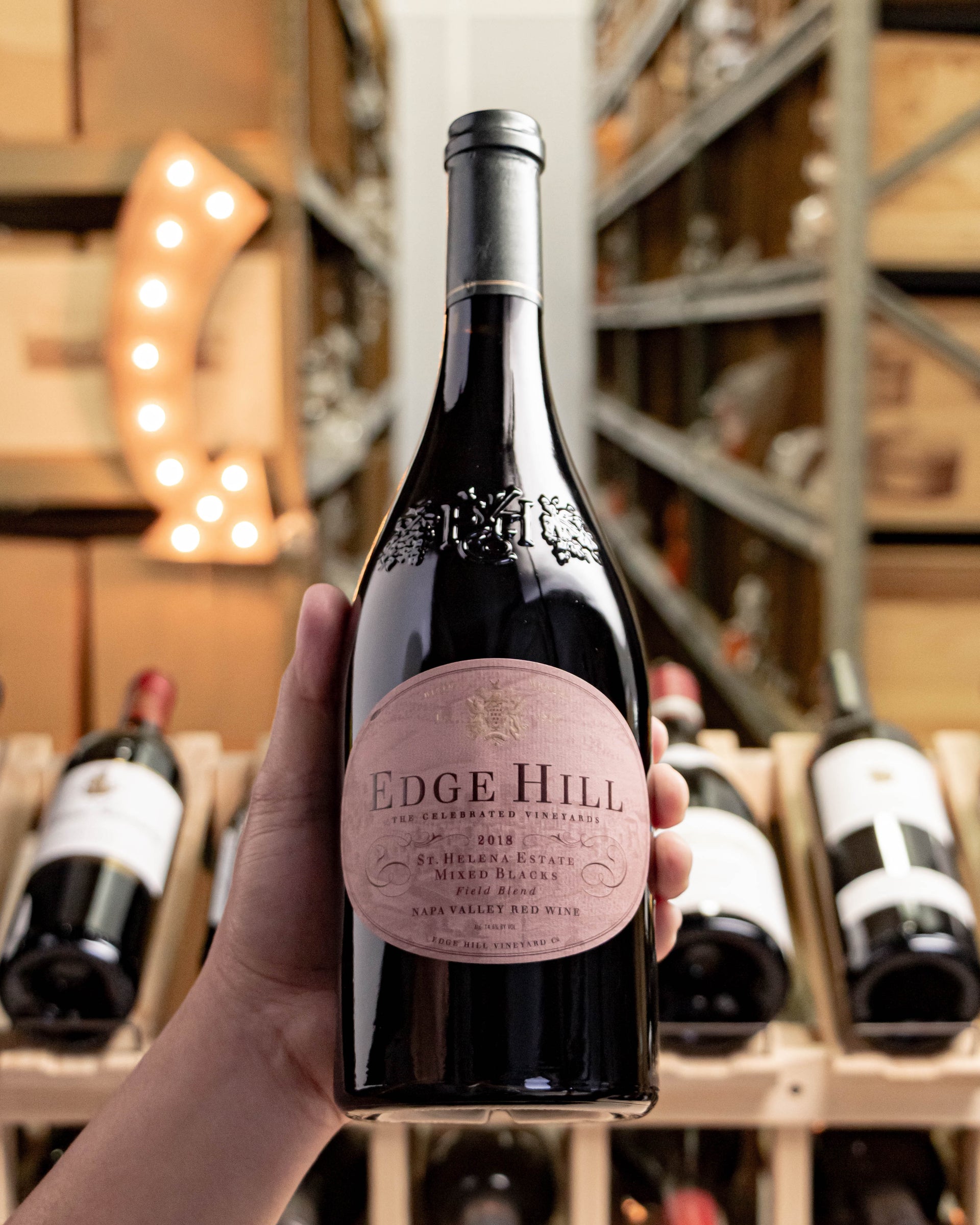 Edge Hill Red Blend Mixed Blacks Napa Valley 2018