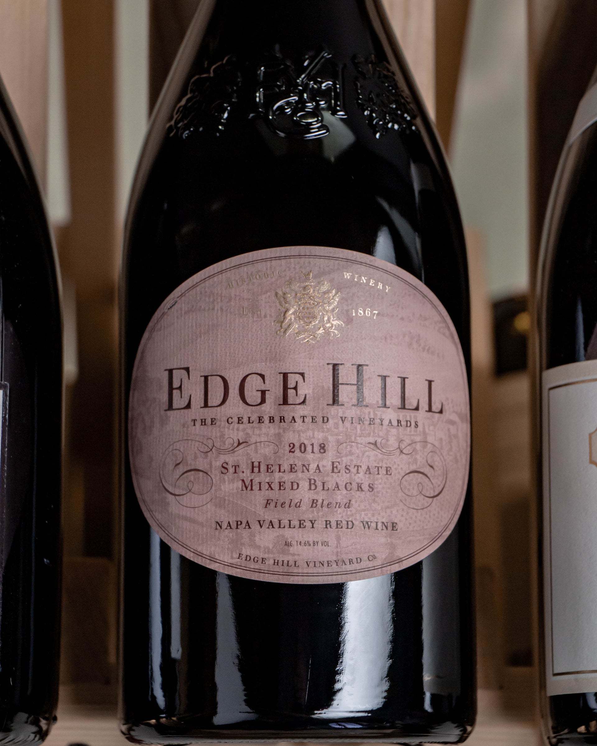Edge Hill Red Blend Mixed Blacks Napa Valley 2018