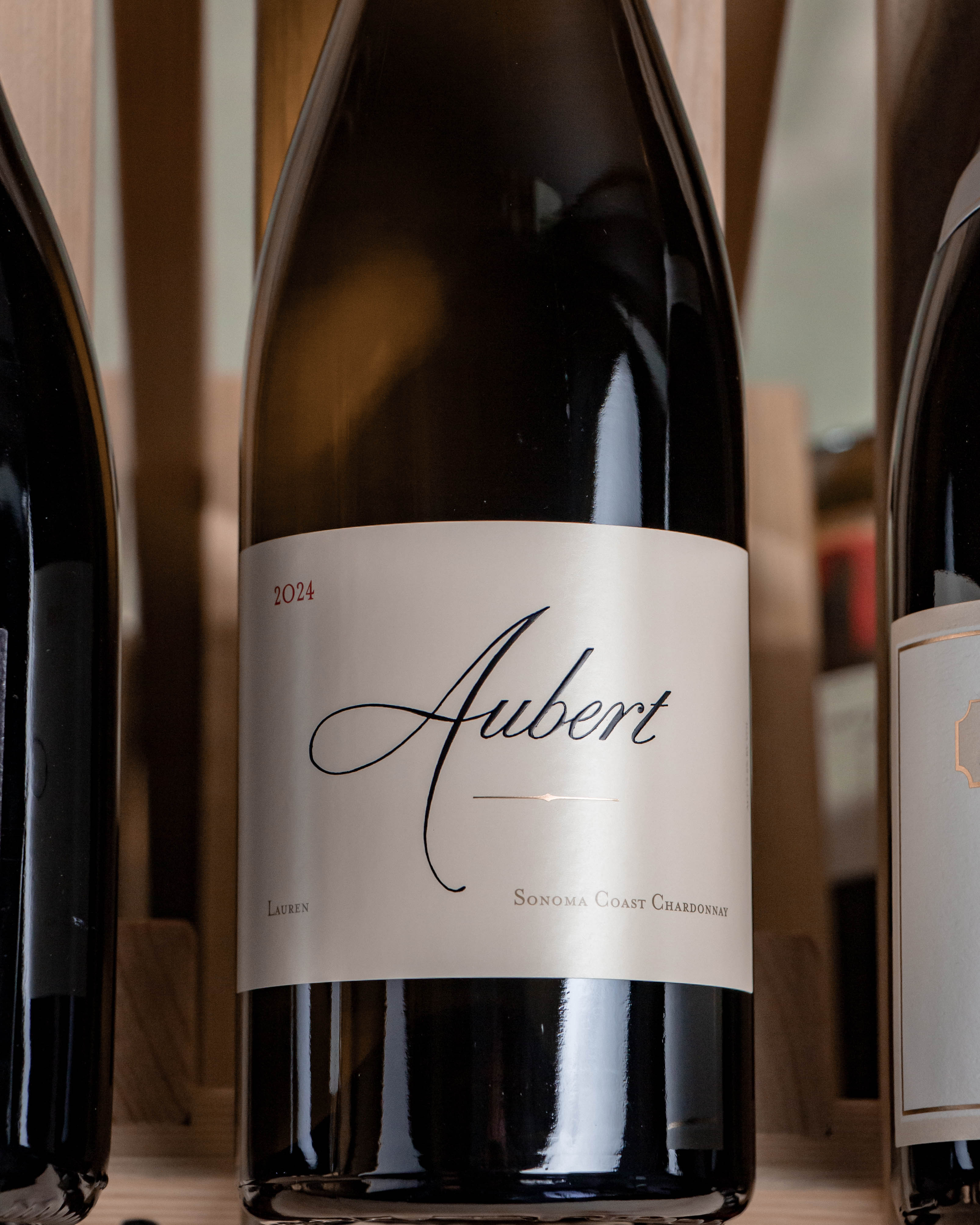 TWI100点 Aubert LAUREN Chardonnay 2024 Aubert Chardonnay Lauren Estate Vineyard Sonoma Coast 2024 – First