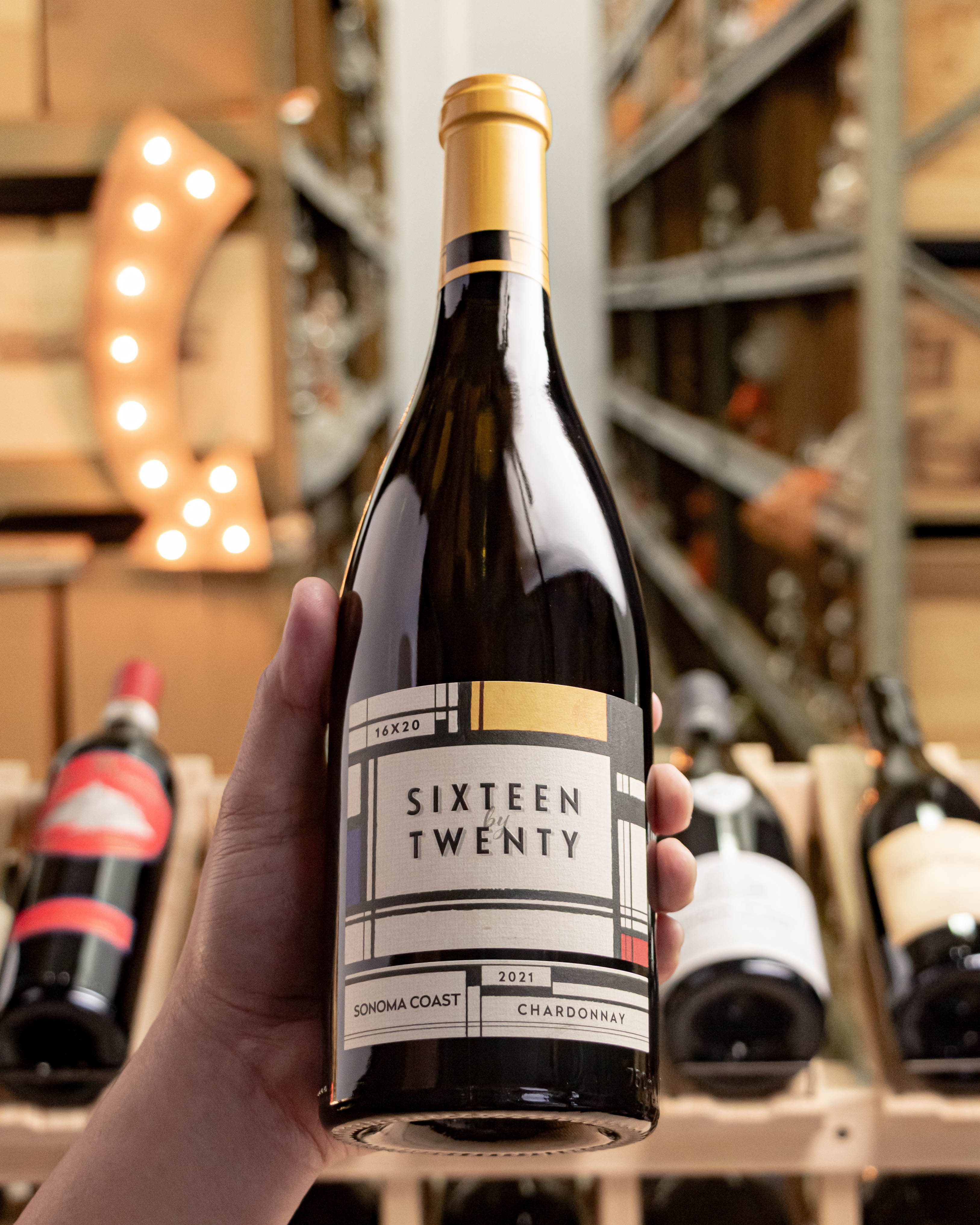 Sixteen by Twenty Chardonnay Sonoma Coast 2021 – First Bottle Wines