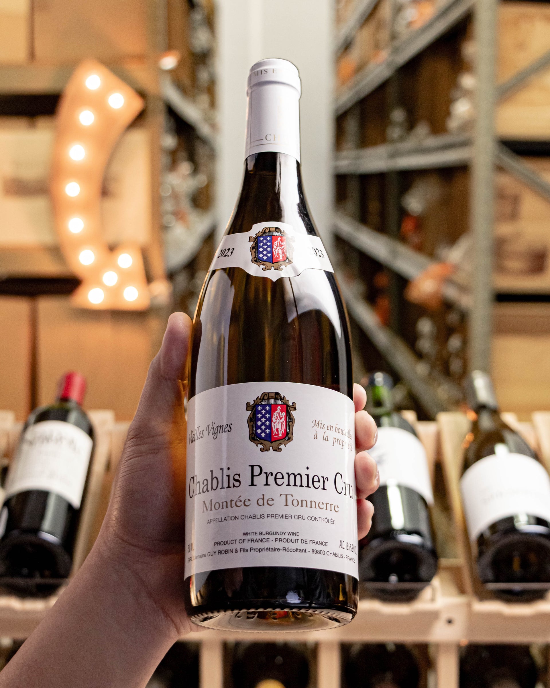 Domaine Guy Robin Chablis Montee de Tonnerre Premier Cru 2023