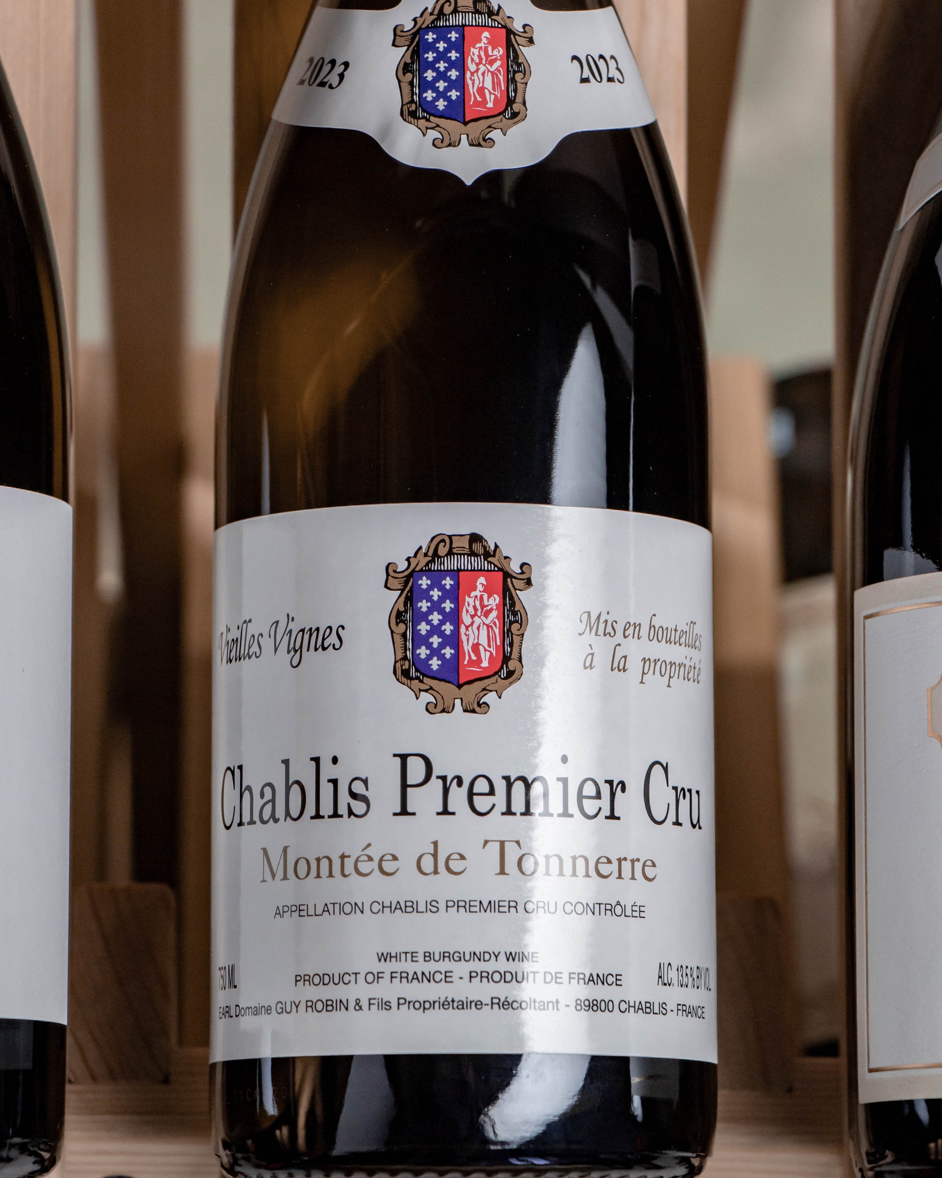 Domaine Guy Robin Chablis Montee de Tonnerre Premier Cru 2023