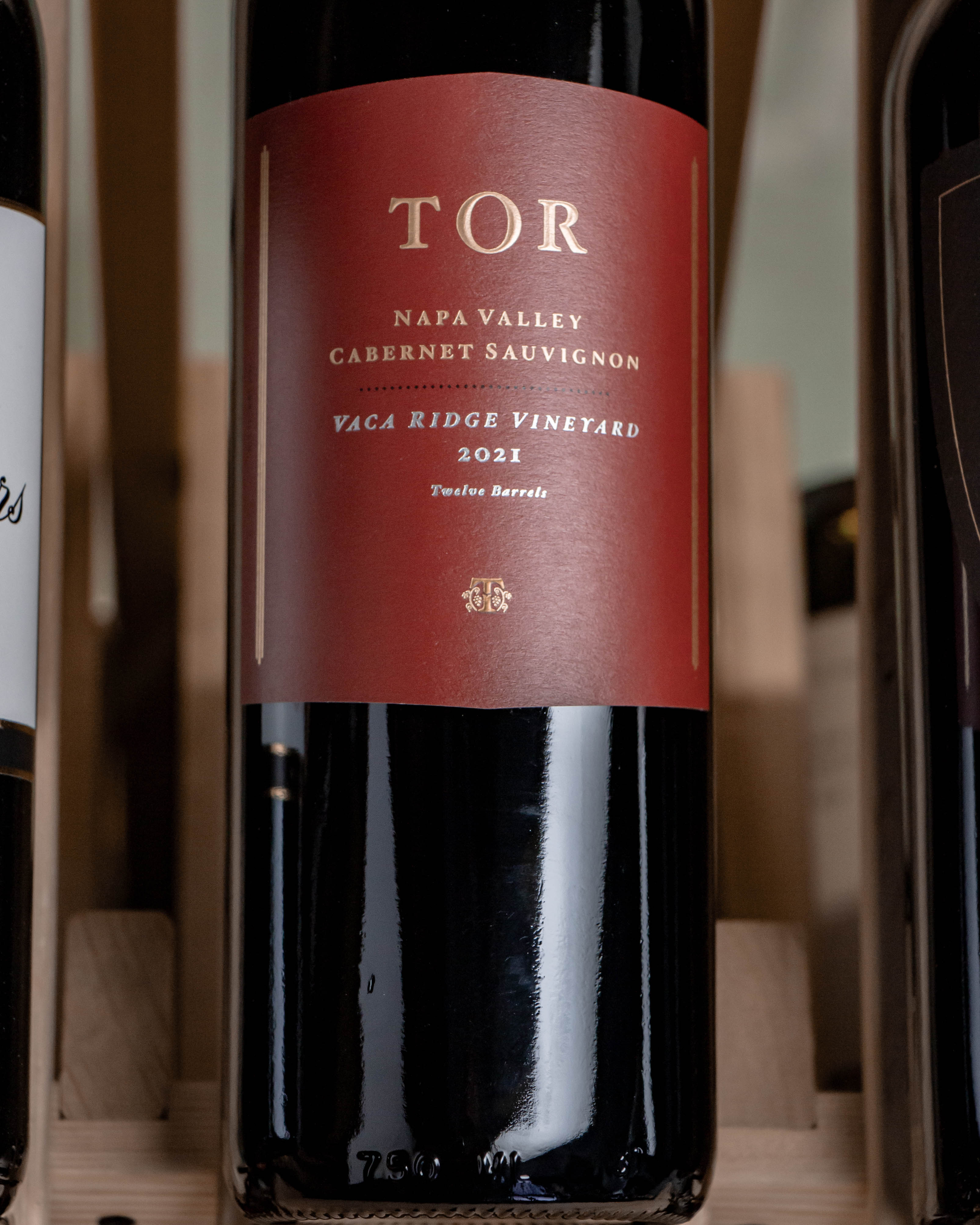 ワイン TORA TOR Wines Cabernet Sauvignon Vaca Ridge Vineyard Napa Valley 2021