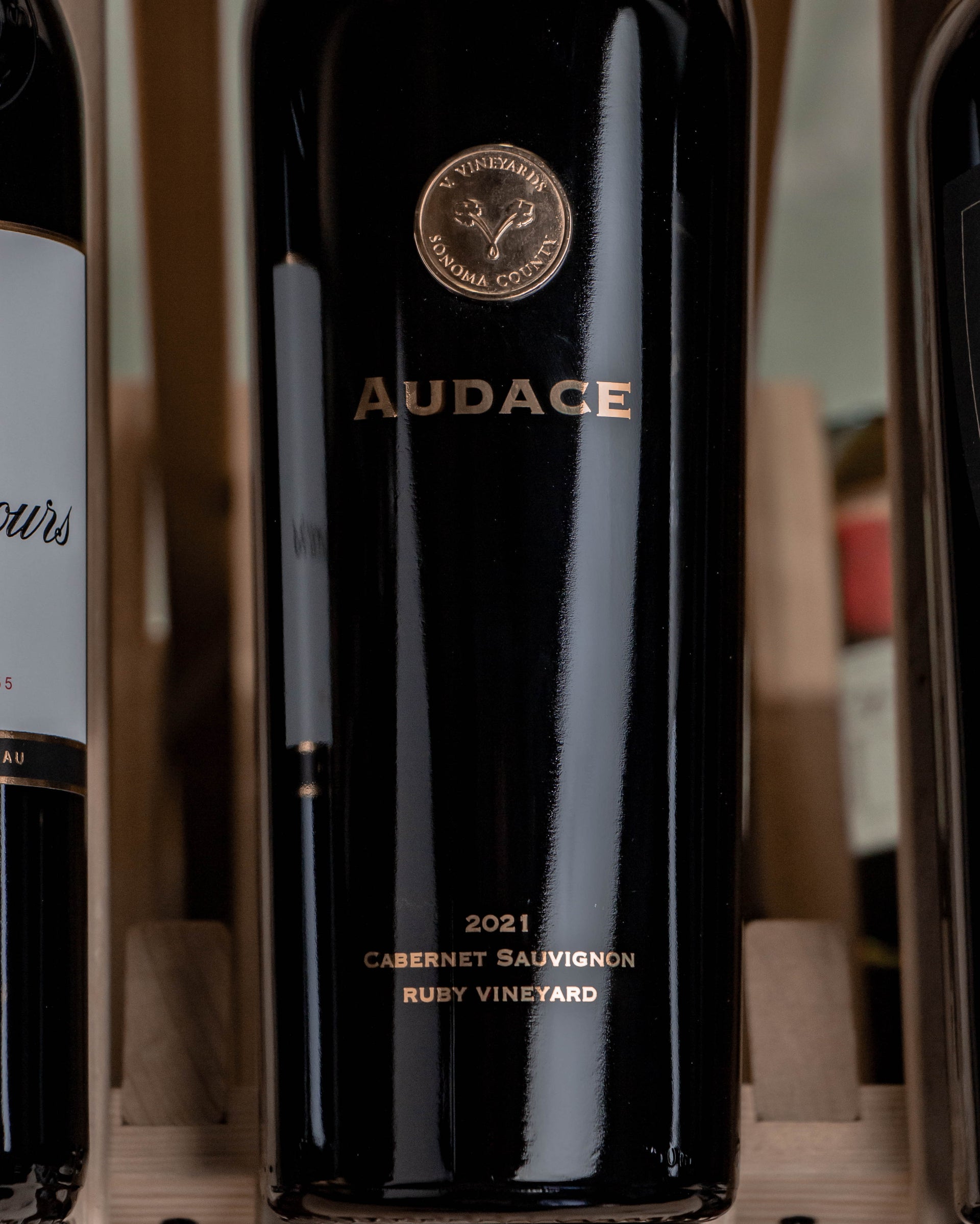 V. Vineyards Cabernet Sauvignon Audace Ruby Vineyard Sonoma County 2021