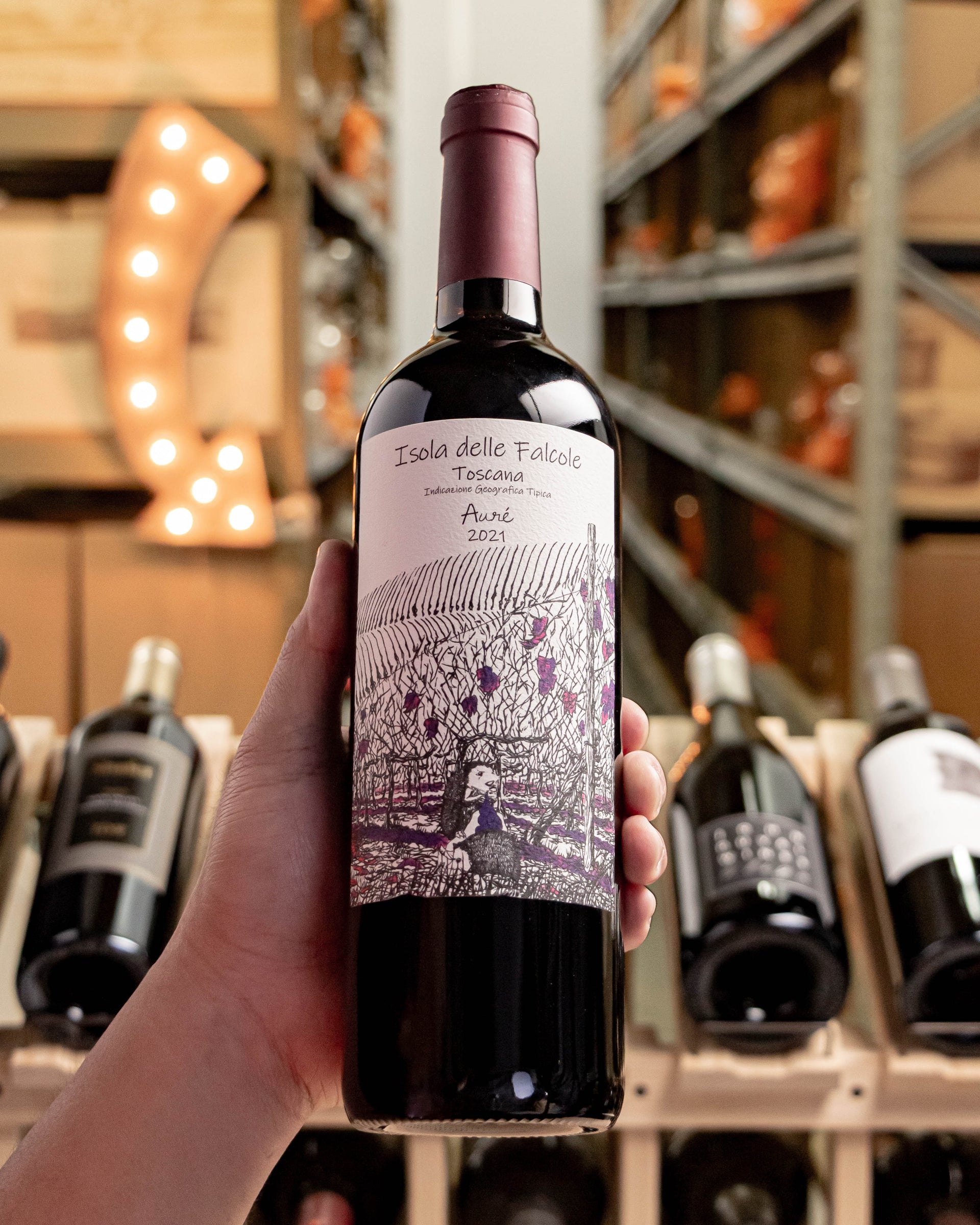 Isola delle Falcole Merlot Auré Toscana 2021