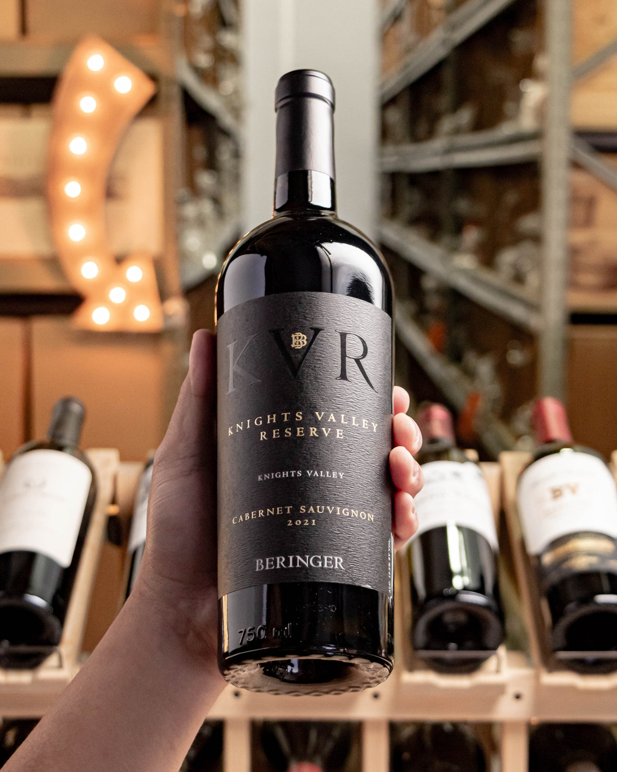 Beringer Cabernet Sauvignon Knights Reserve  Valley 2021