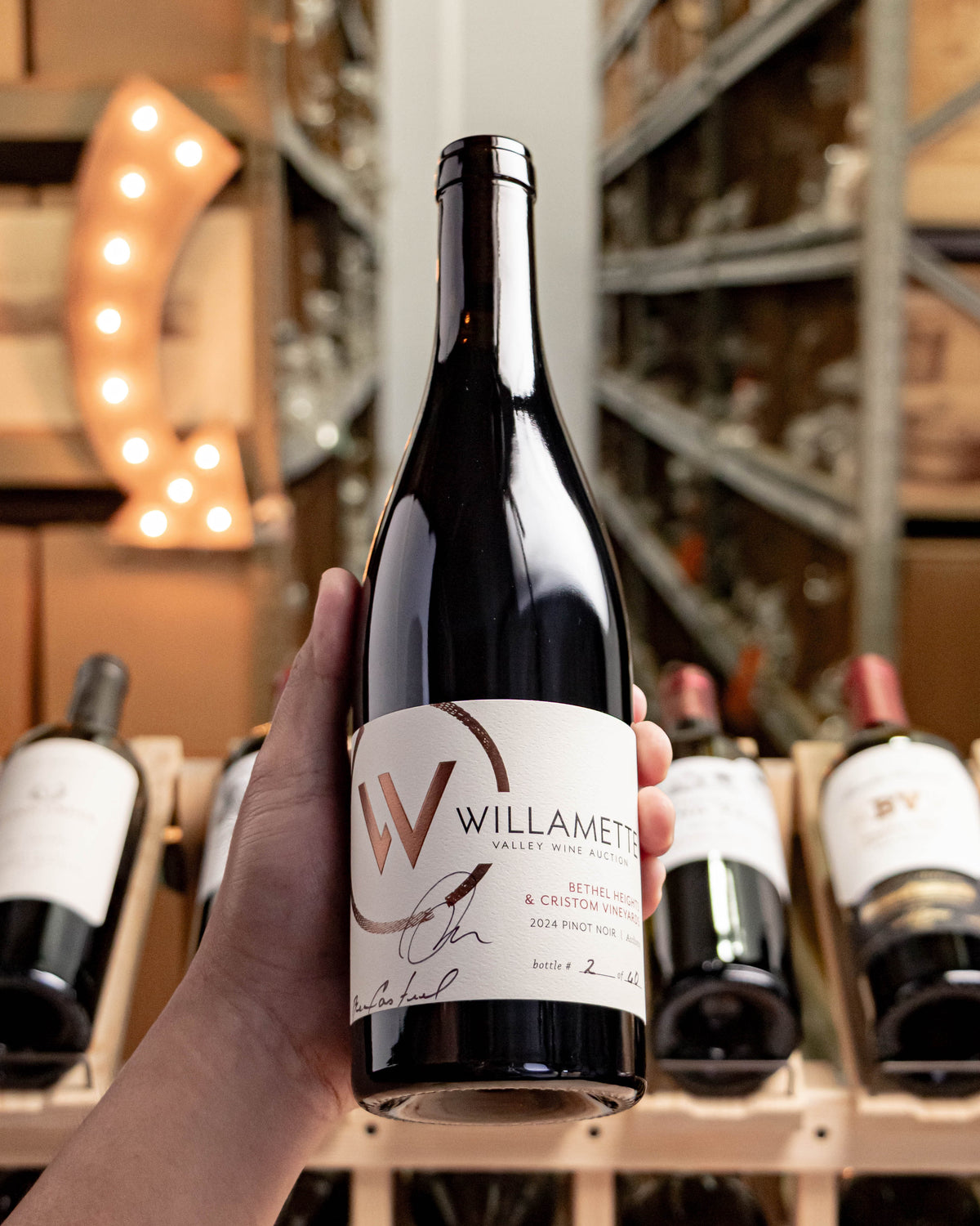 Bethel Heights Cristom Winery Willamette Valley Wine Auction Pinot Noir Willamette Valley 2024