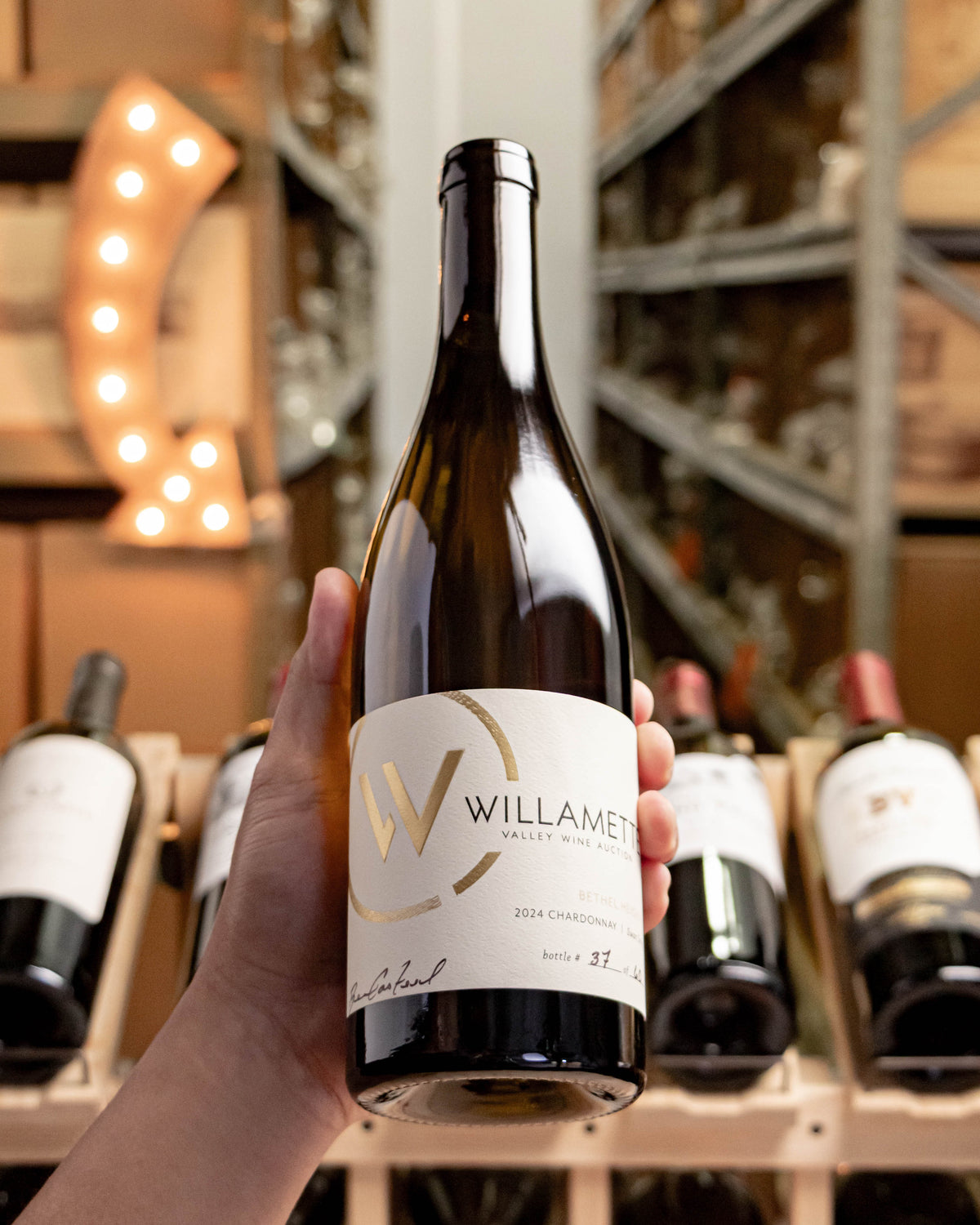 Bethel Heights Willamette Valley Wine Auction Chardonnay Willamette Valley 2024