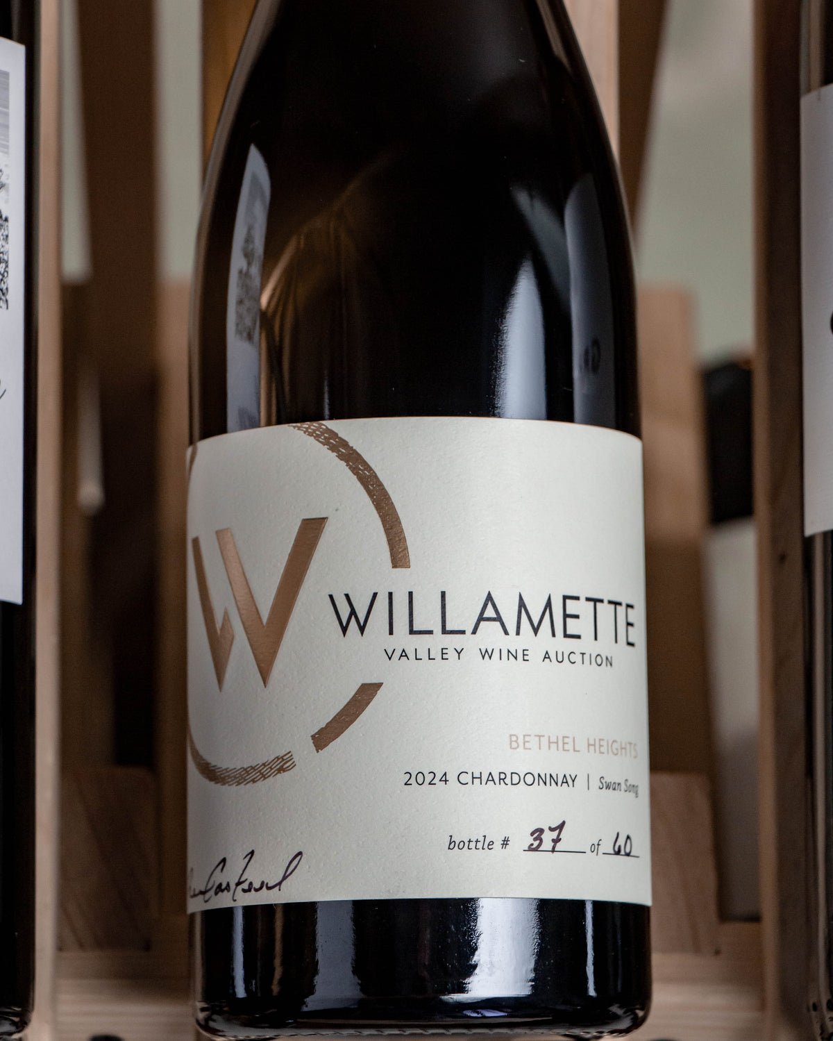 Bethel Heights Willamette Valley Wine Auction Chardonnay Willamette Valley 2024