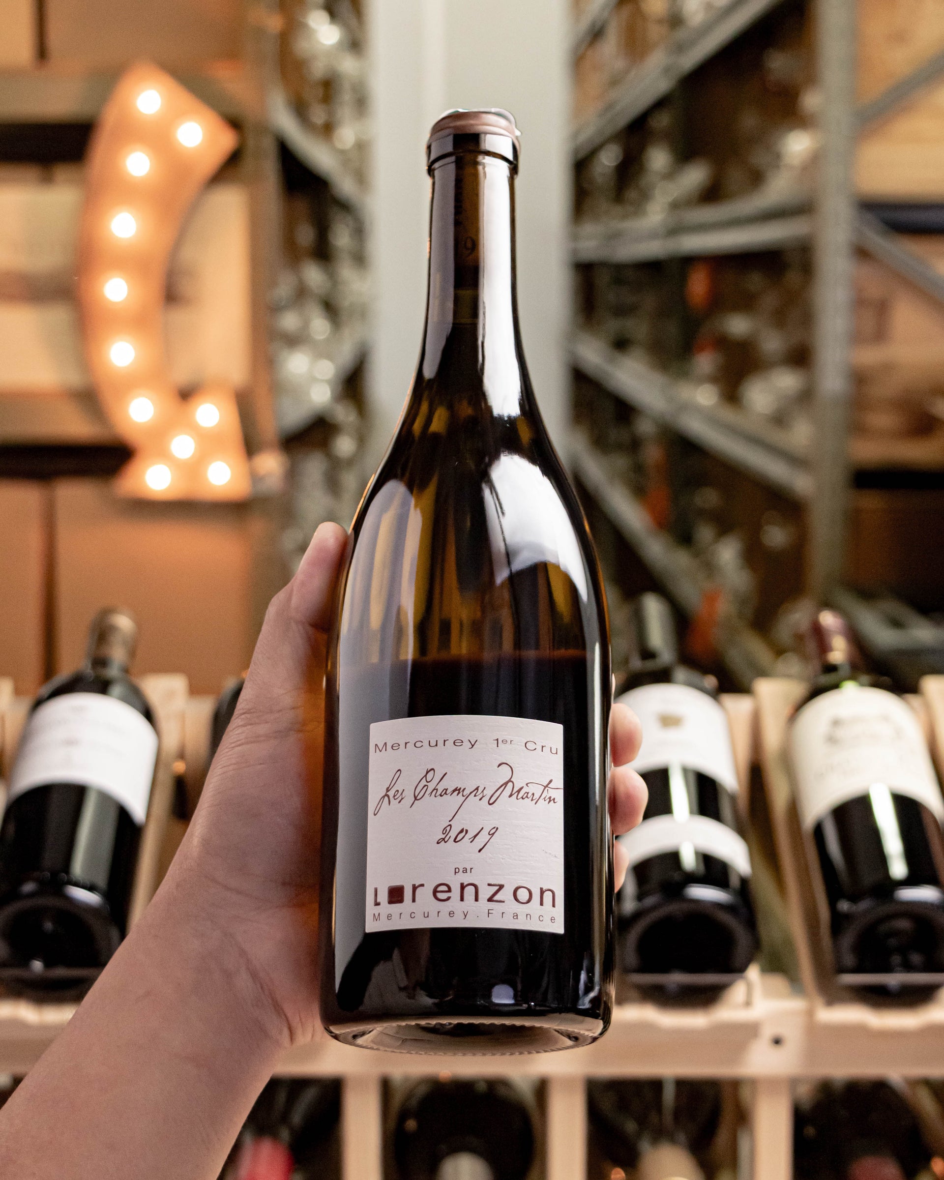 Bruno Lorenzon Blanc Les Champs Martin Premier Cru Mercurey 2019