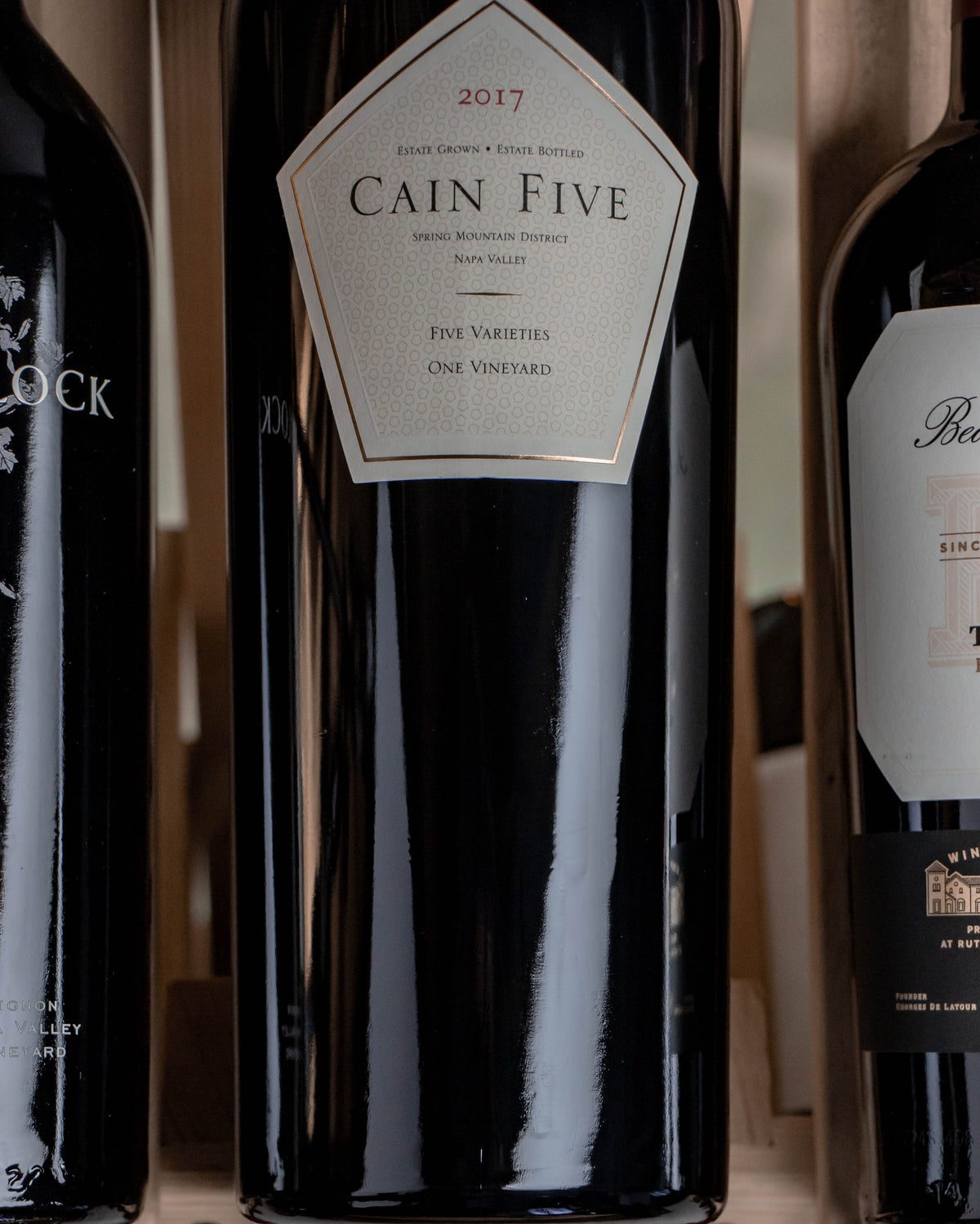 Cain Vineyard & Winery Red Blend Cain Five Spring Mountain District Napa Valley 2-Pack Magnum Vertical (17,18)