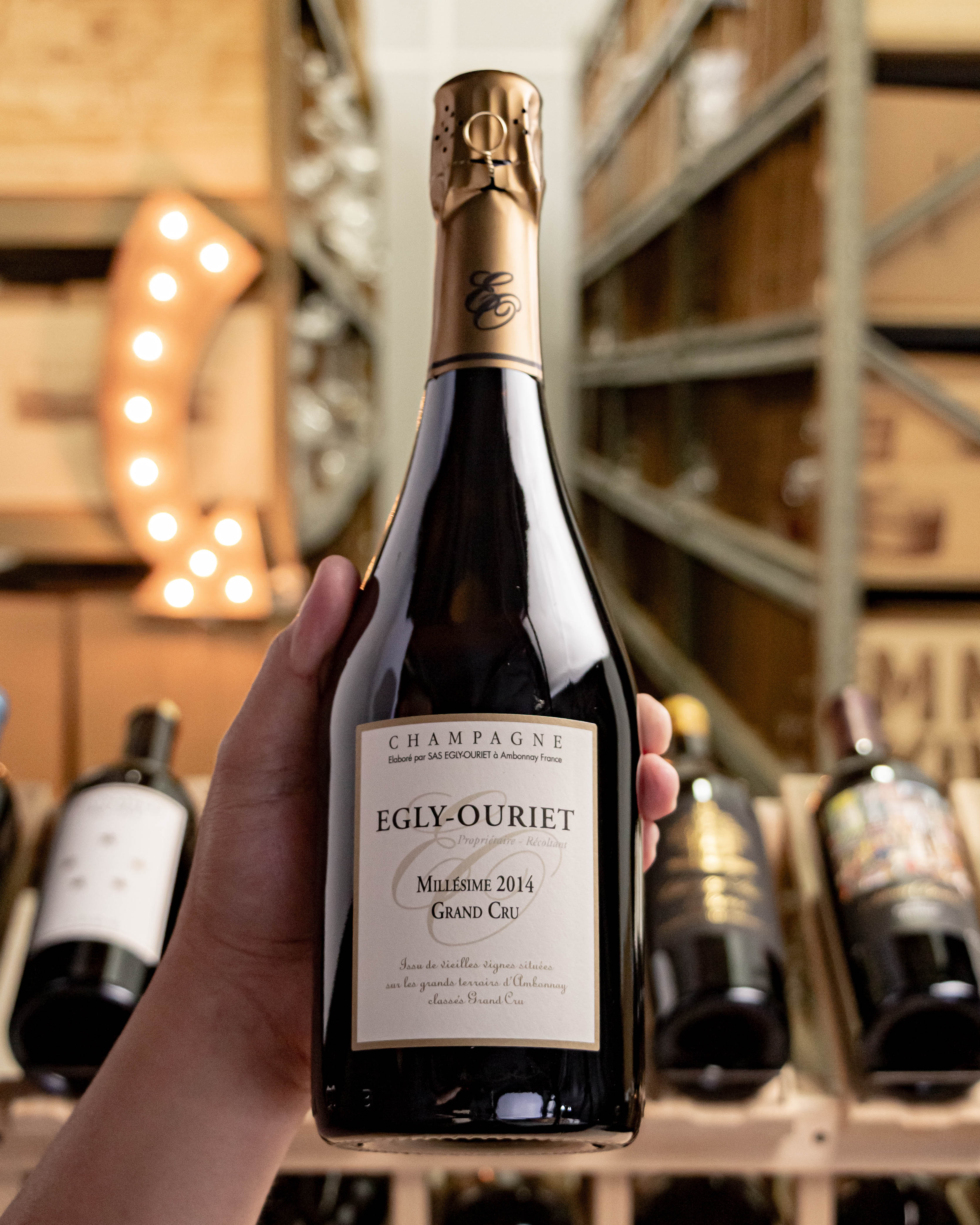 Champagne Egly-Ouriet Millesime Brut Grand Cru 2014 – First Bottle