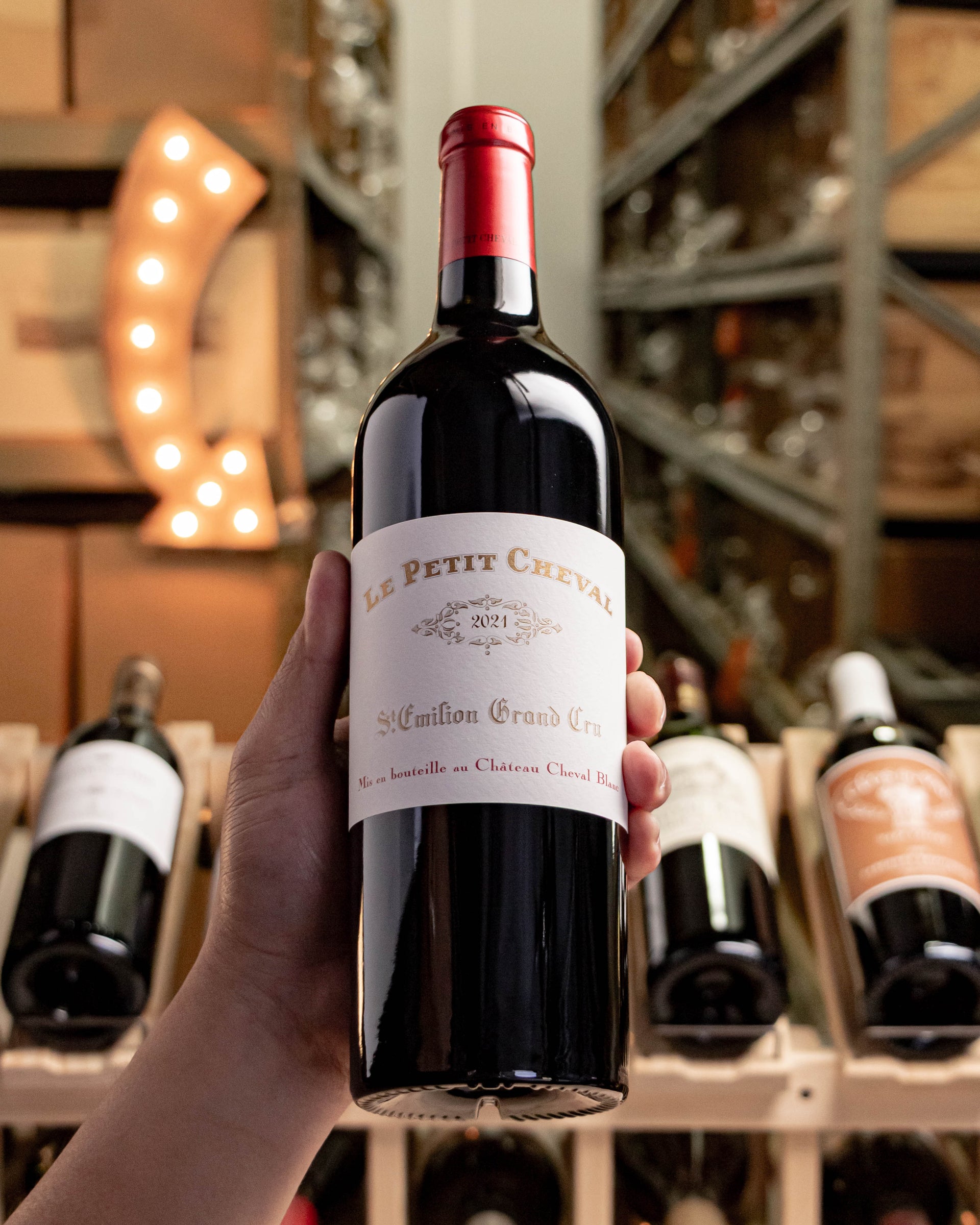 Château Cheval Blanc Le Petit Cheval Rouge Saint-Émilion Grand Cru 2021