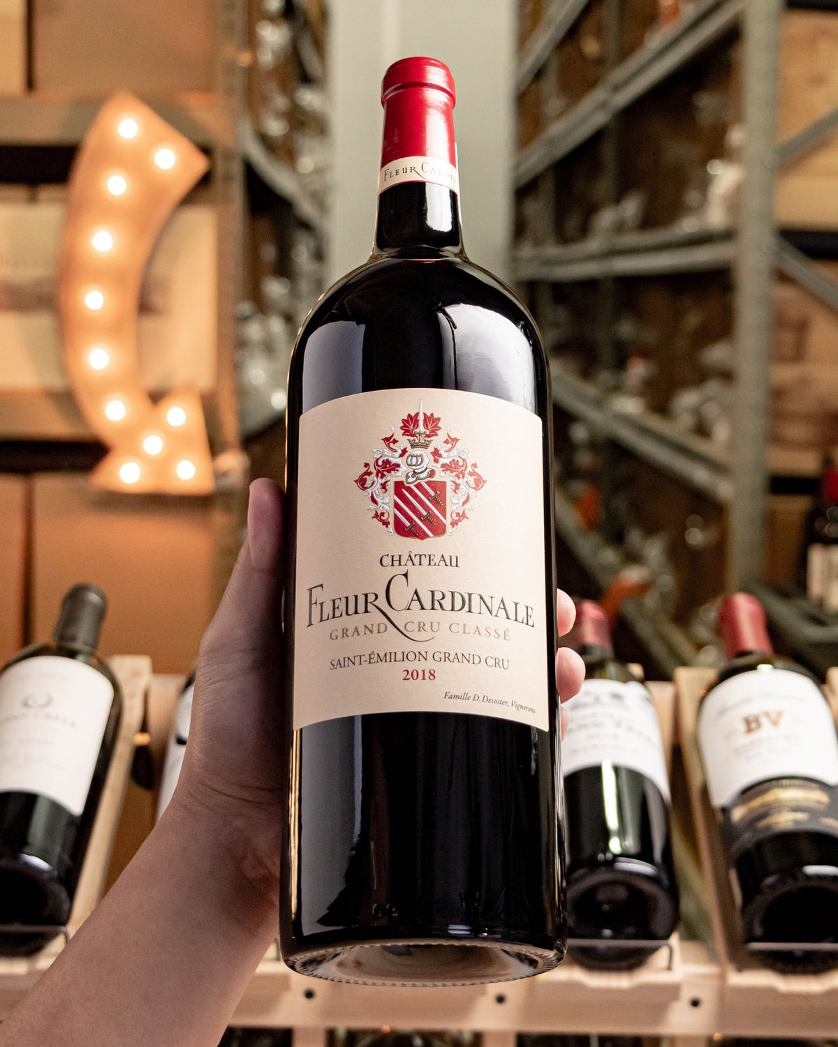 Château Fleur Cardinale Grand Cru Classé Saint-Émilion Grand Cru 2018 (Magnum 1.5L)