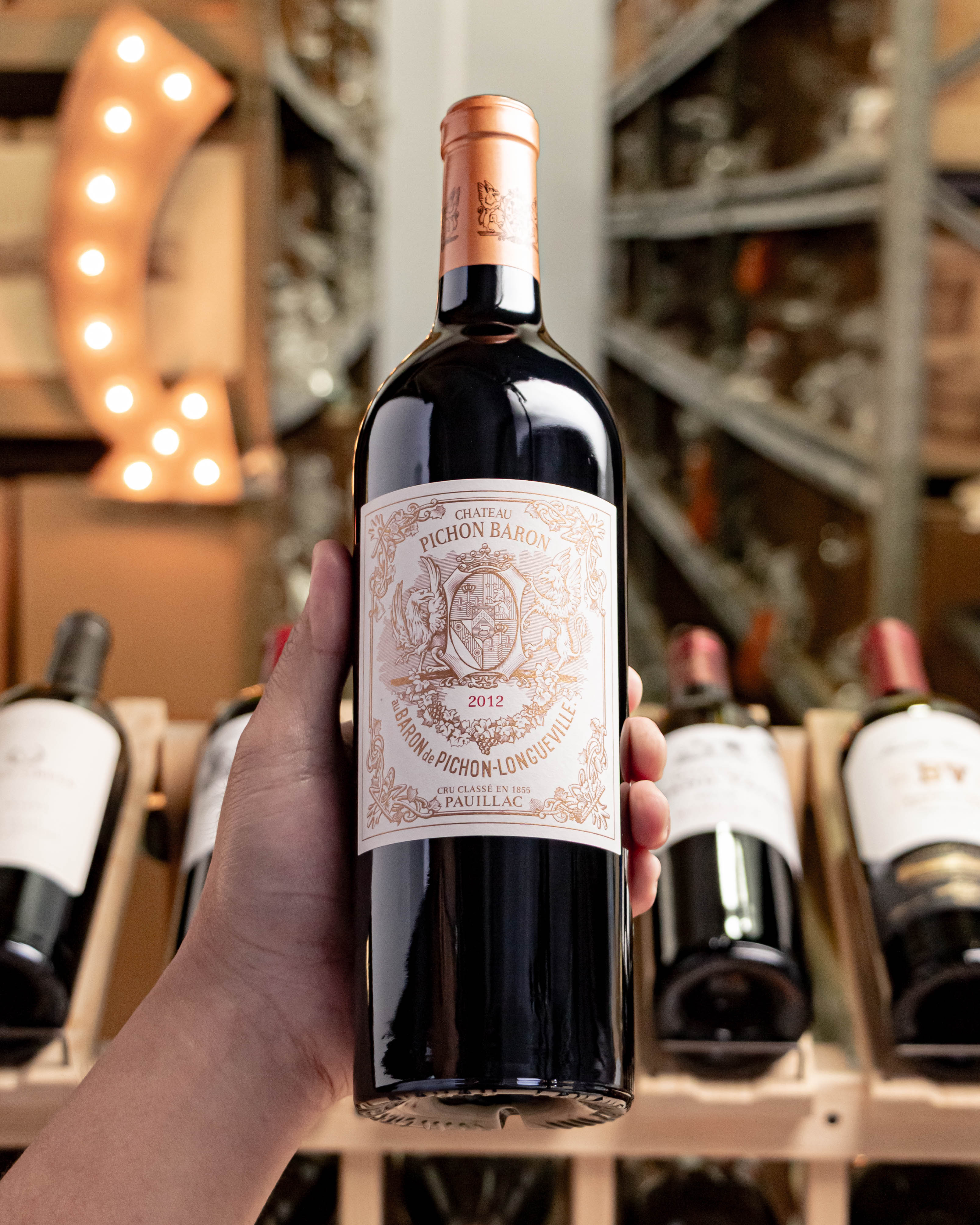 Château Pichon Baron Grand Cru Classé Pauillac 2012 – First Bottle