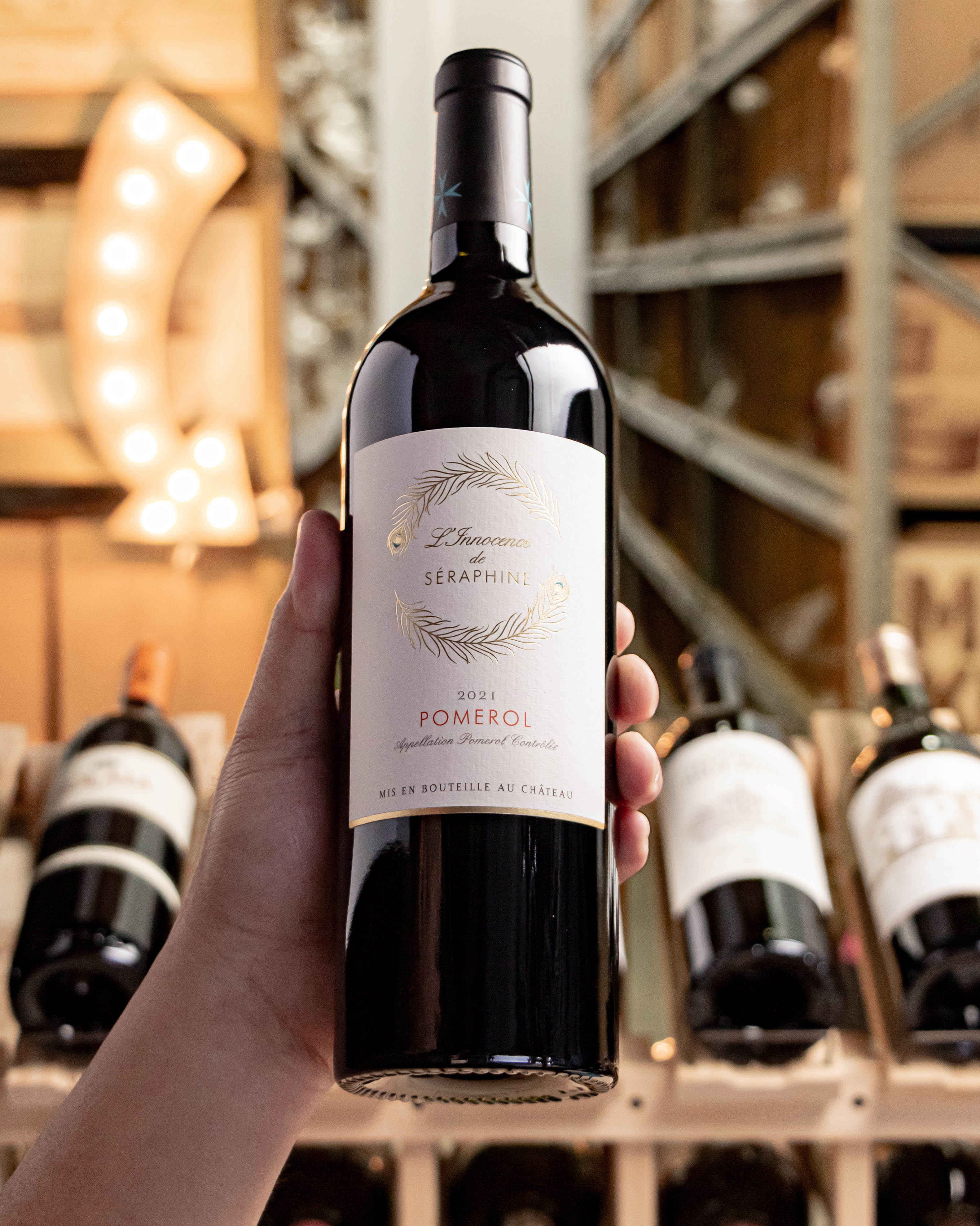 チャクラデルフィン ザゼゼーン ウィリデ Château Séraphine L'Innocence de Séraphine Pomerol 2021 – First