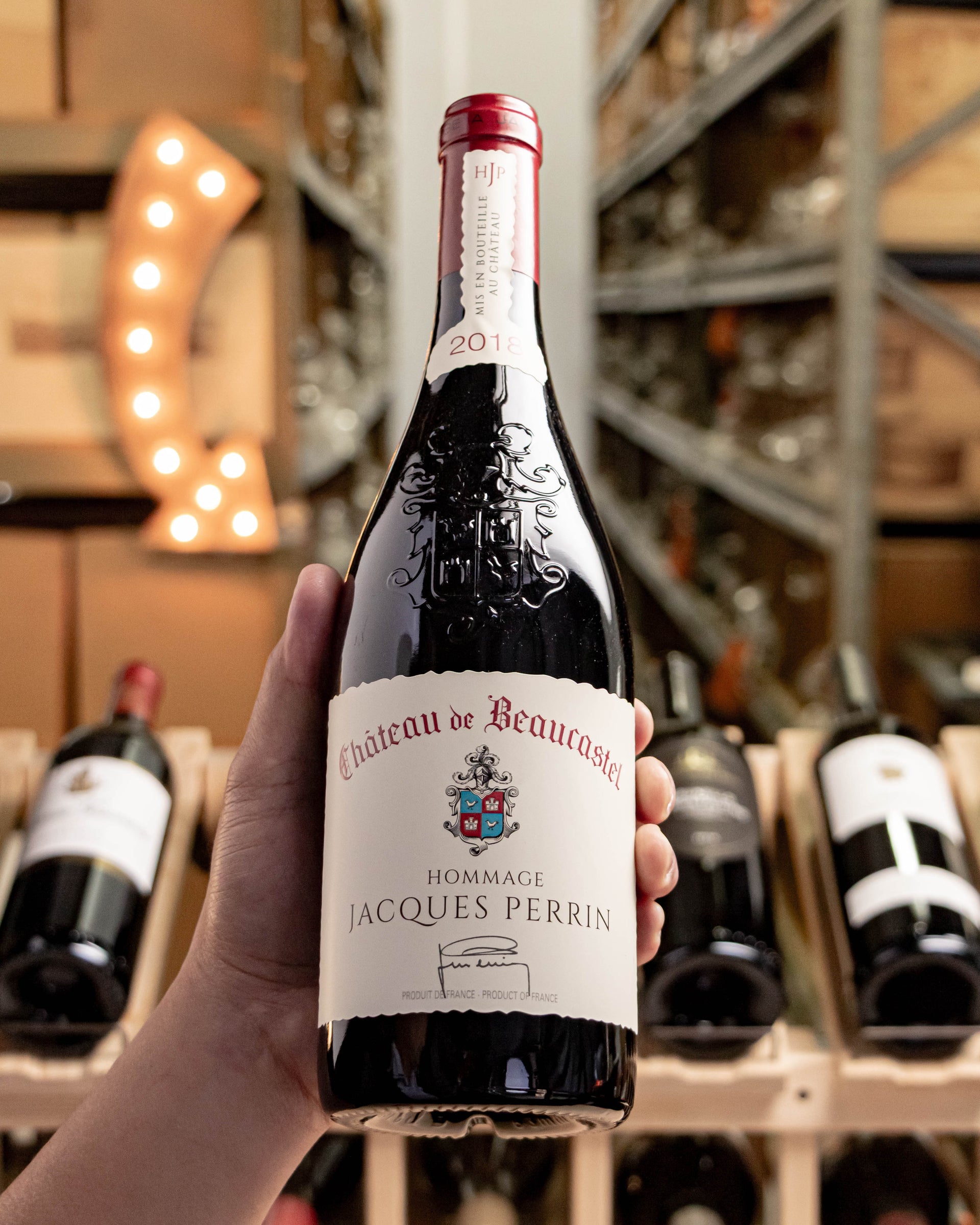 Château de Beaucastel Hommage à Jacques Perrin Châteauneuf-du-Pape 2018