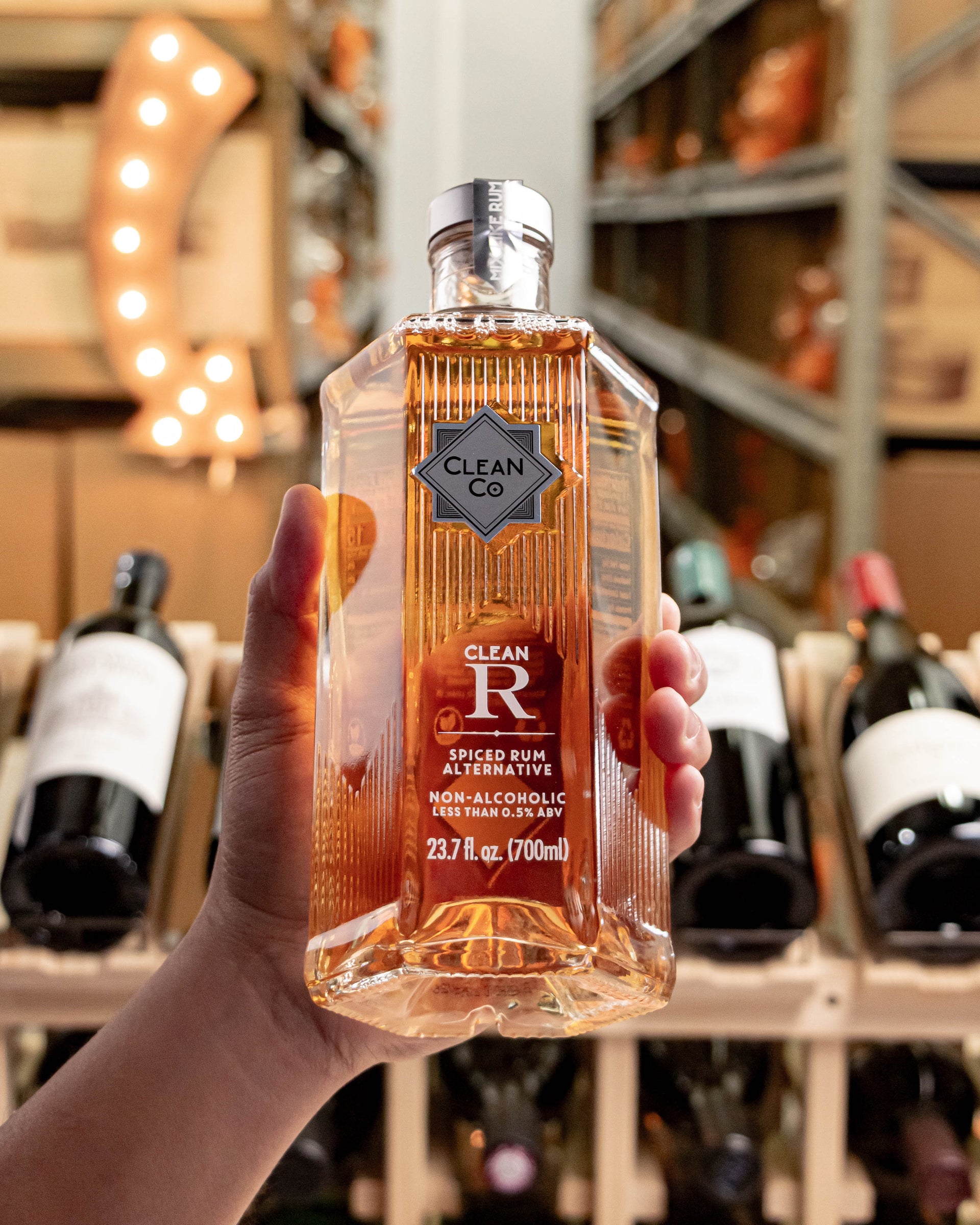 Clean Co Clean R London Spiced Rum Alternative Non-Alcoholic