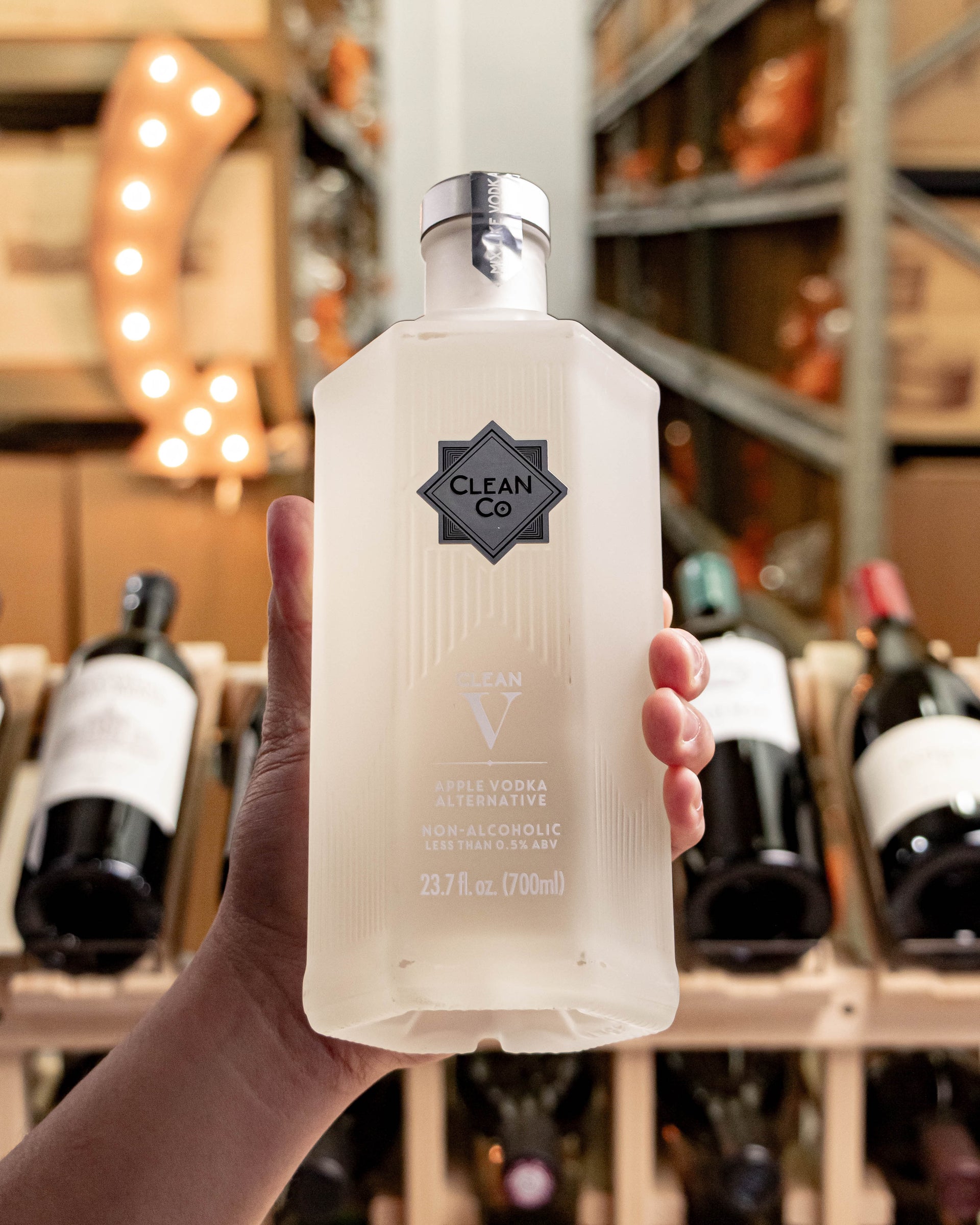 Clean Co Clean V London Apple Vodka Alternative Non-Alcoholic