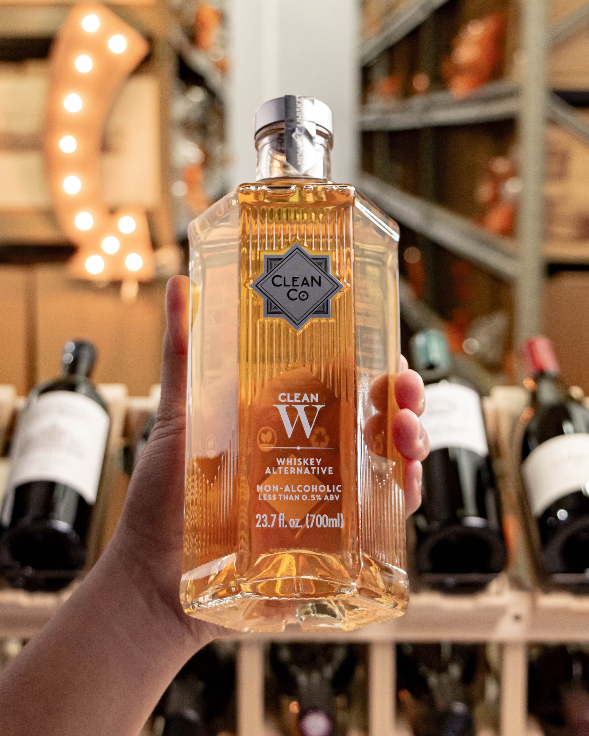 Clean Co Clean W London Whiskey Alternative Non-Alcoholic