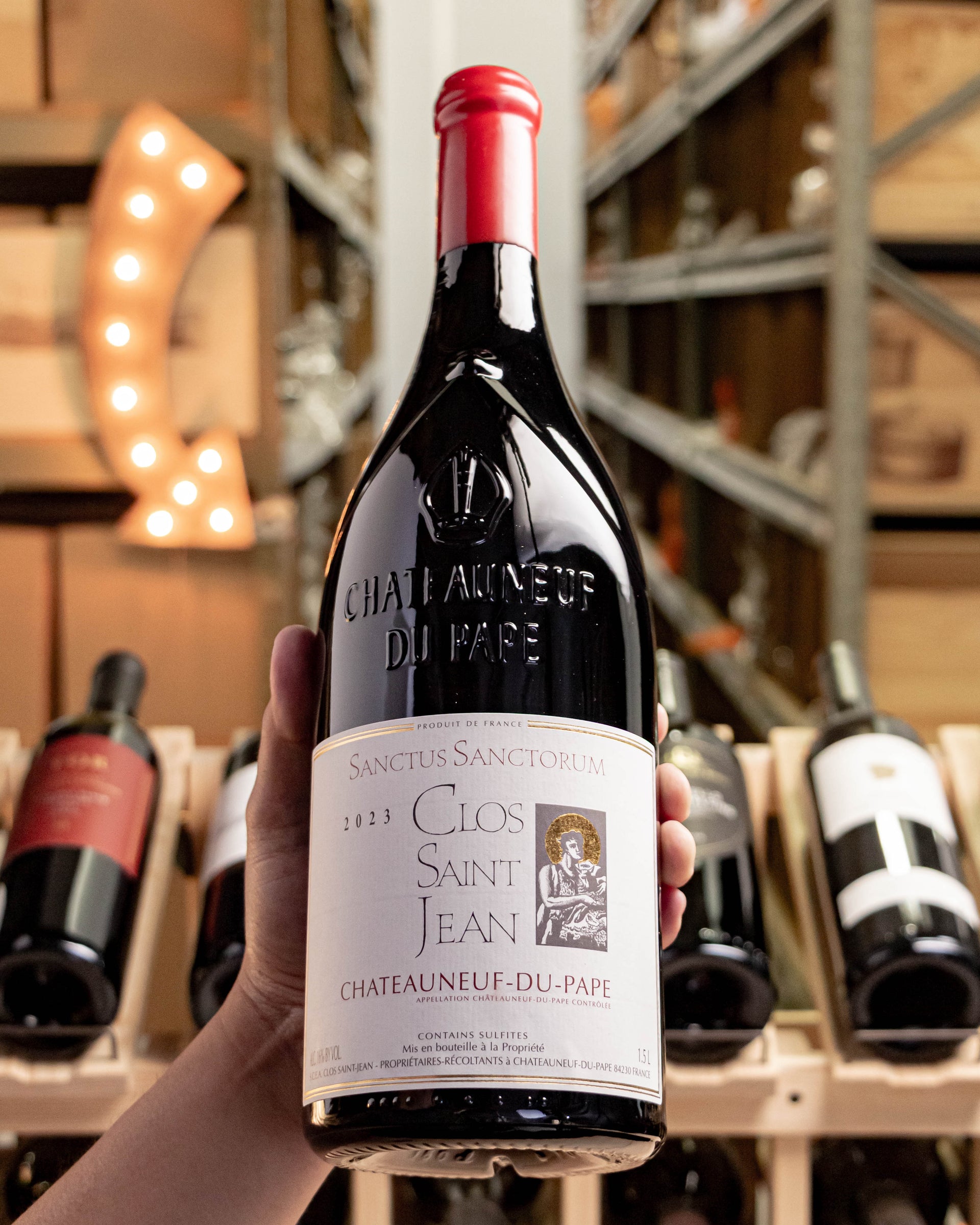 Clos Saint-Jean Sanctus Sanctorum Châteauneuf-du-Pape 2023 (Magnum 1.5L)
