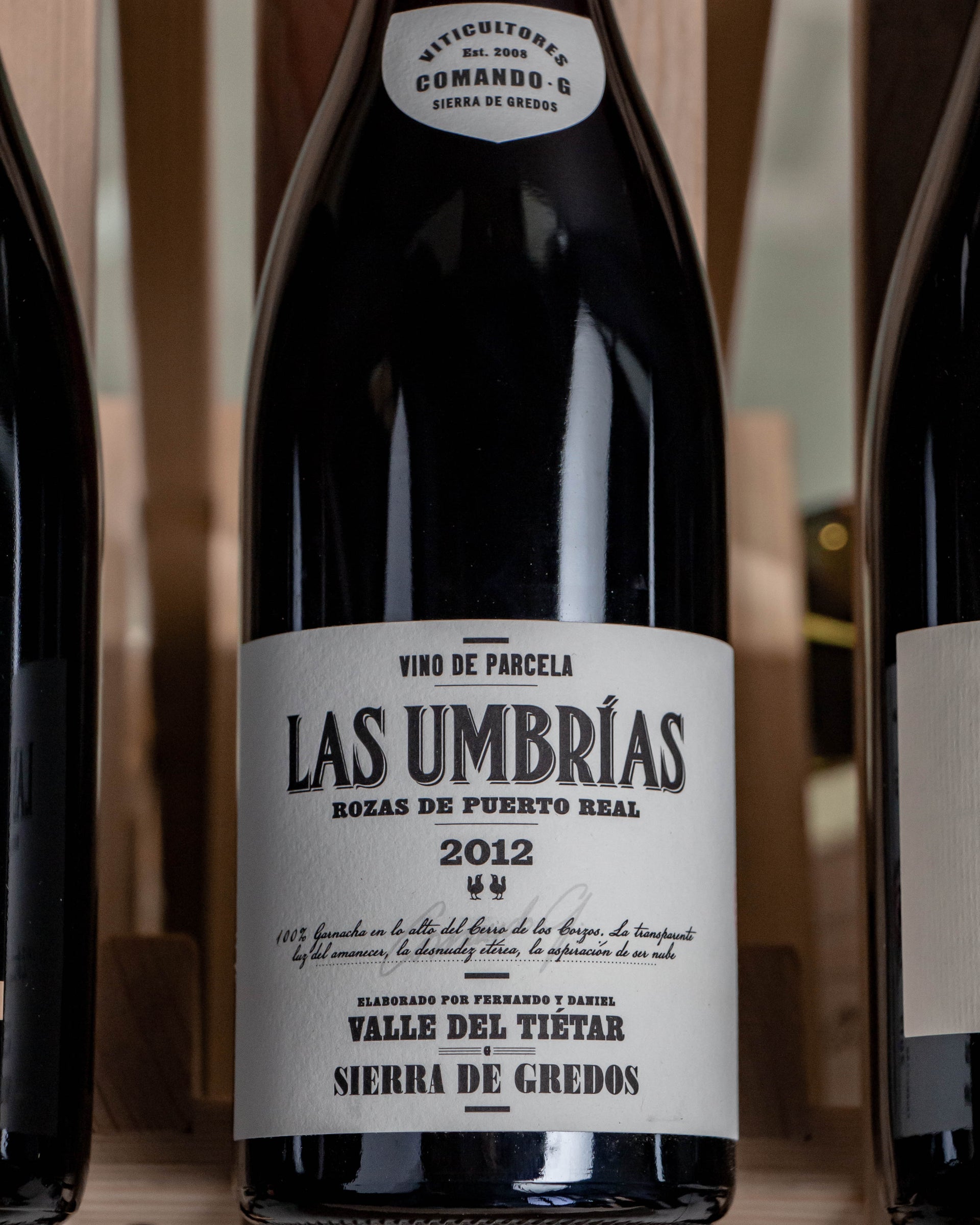 Comando G Garnacha Las Umbrías Sierra de Gredos 2012